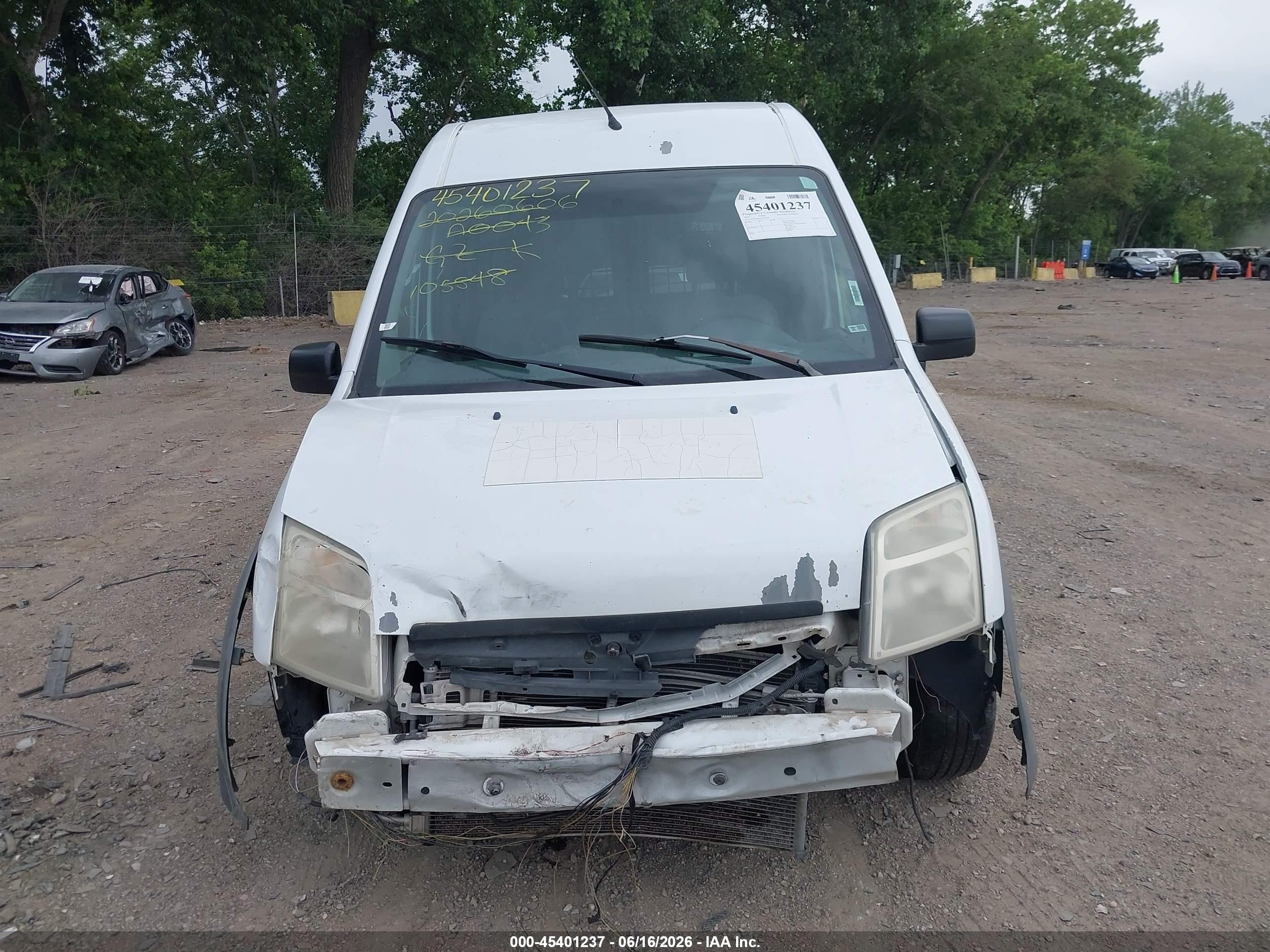 2012 Ford Transit Connect Xlt Белый vin: NM0LS7DN4CT105548