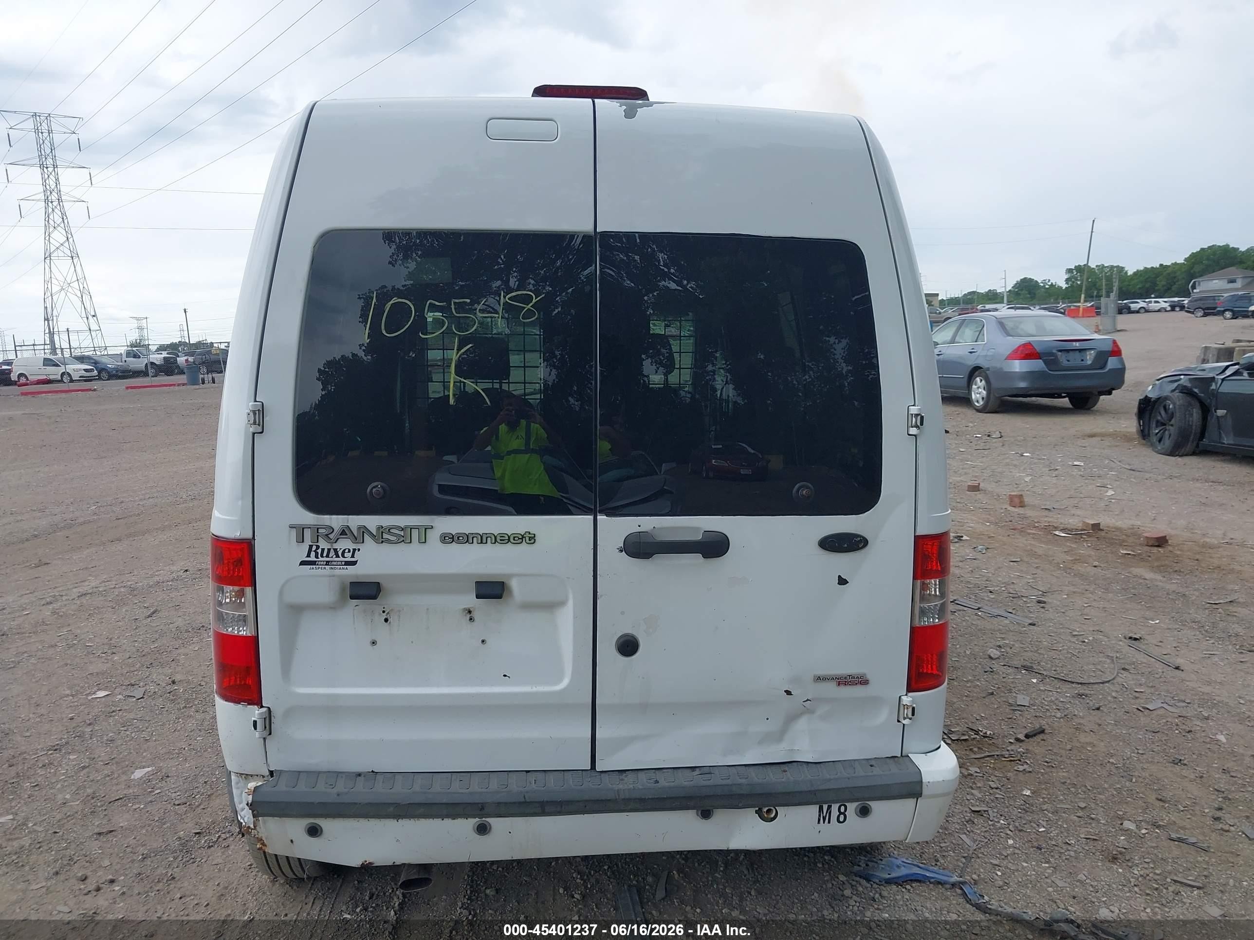 2012 Ford Transit Connect Xlt Белый vin: NM0LS7DN4CT105548