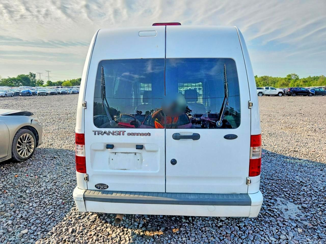 2010 Ford Transit Connect Xlt White vin: NM0LS7DN5AT024555