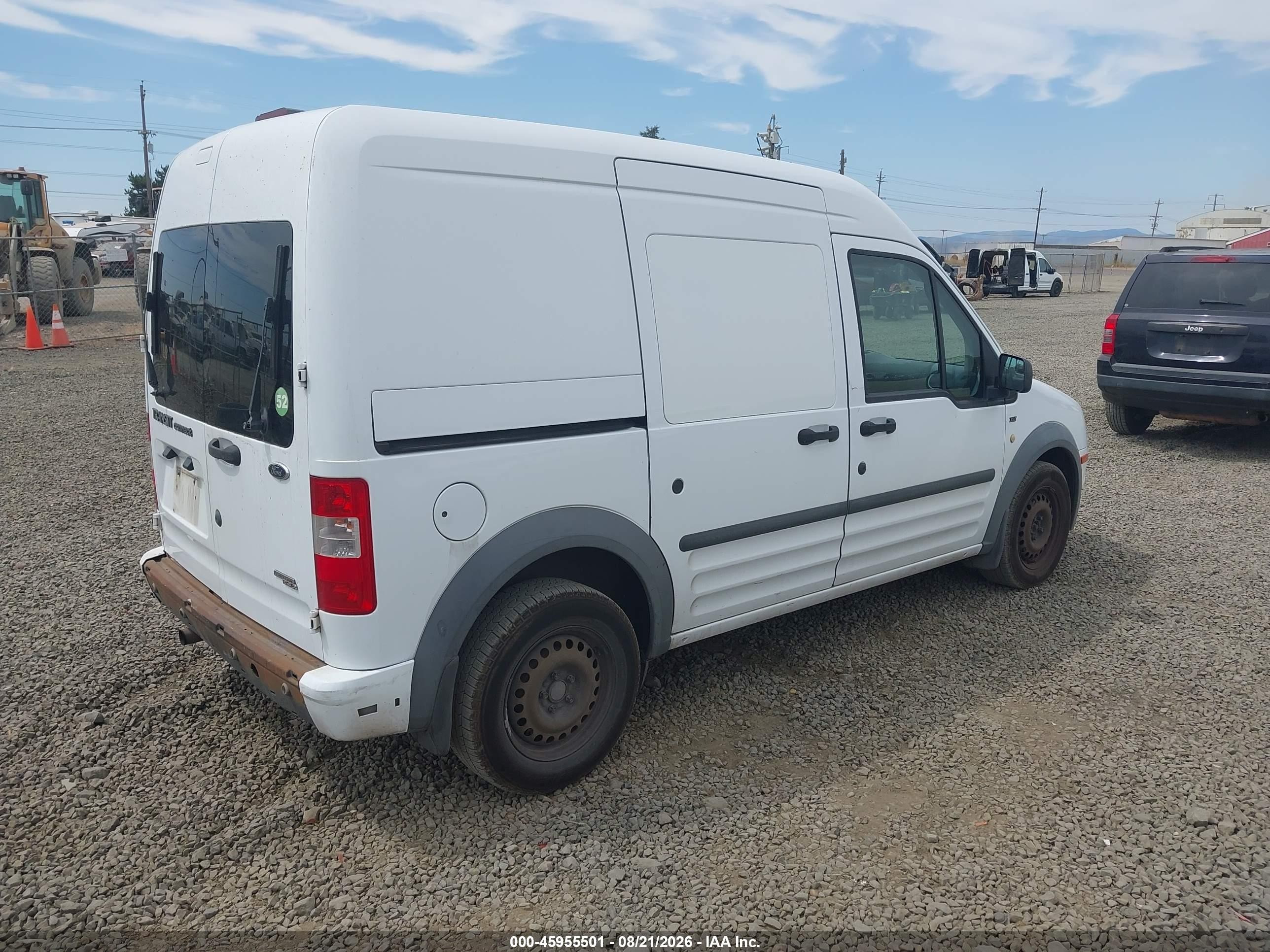 2013 Ford Transit Connect Xlt Белый vin: NM0LS7DN5DT164917