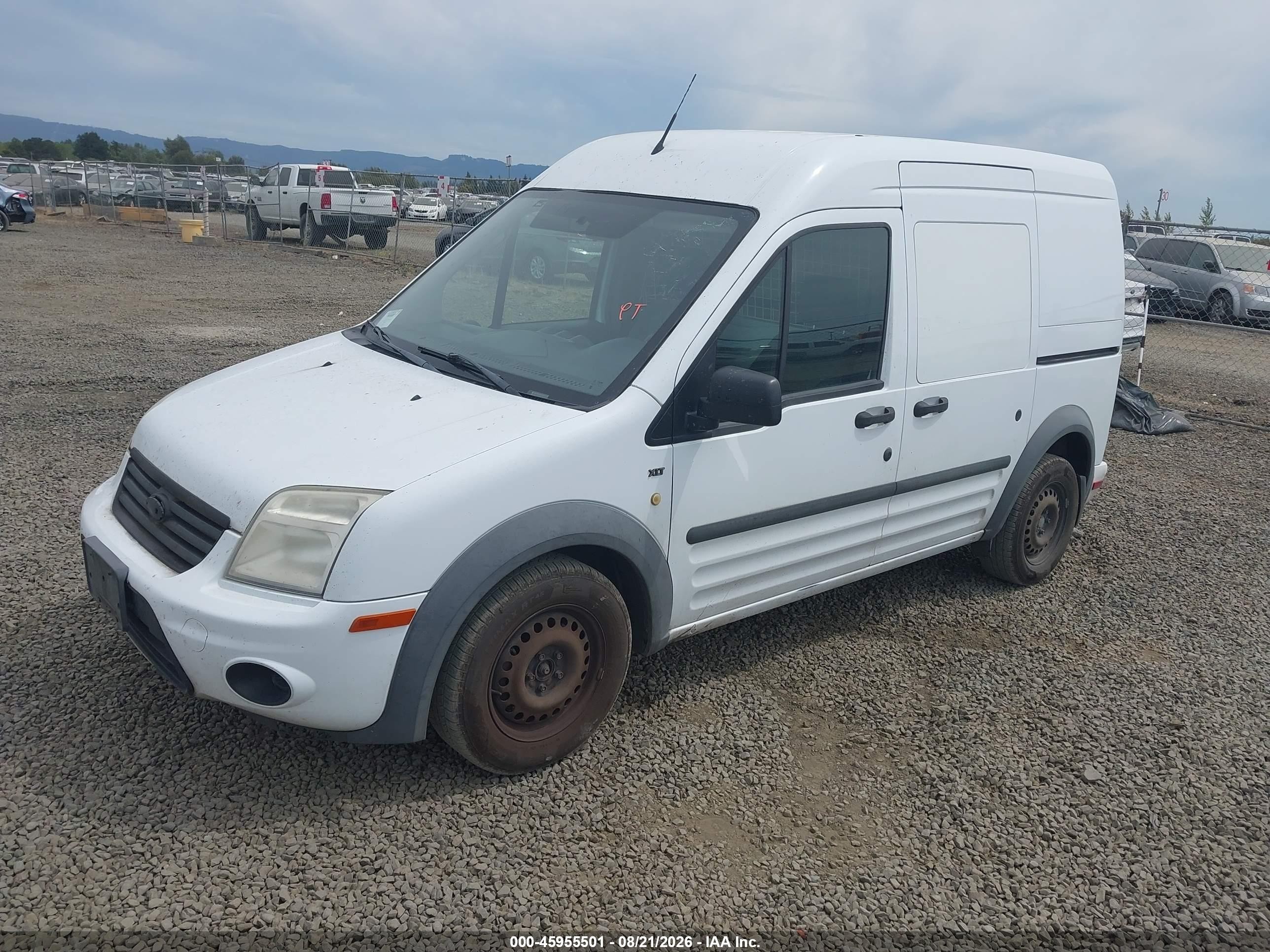2013 Ford Transit Connect Xlt Белый vin: NM0LS7DN5DT164917