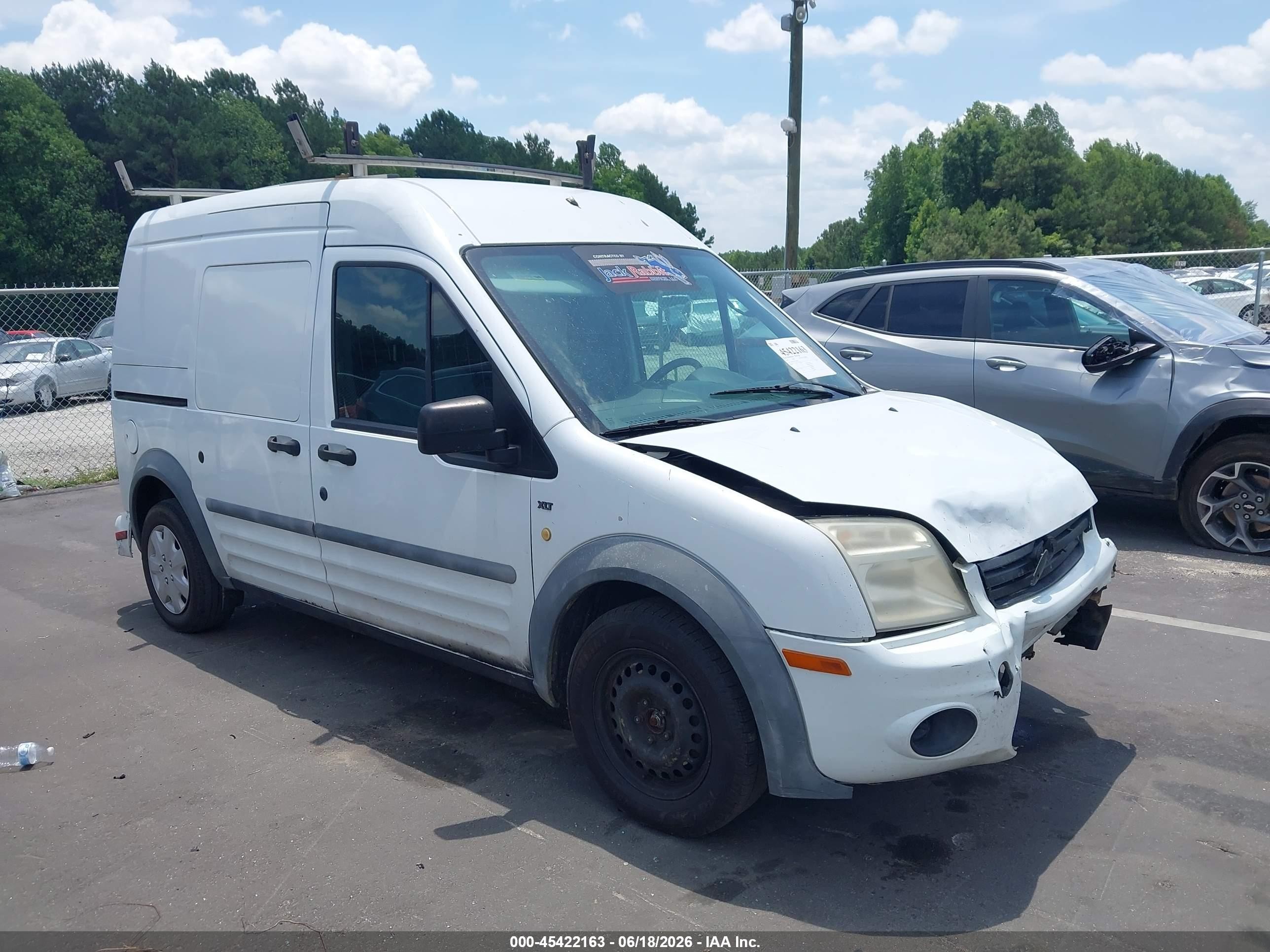 2012 Ford Transit Connect Xlt White vin: NM0LS7DN6CT119547