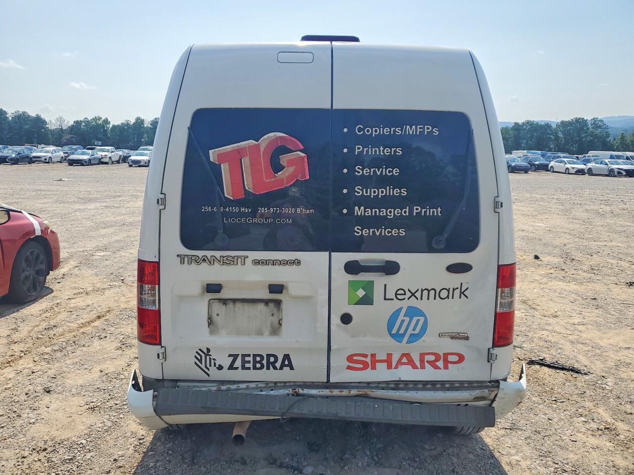 2013 Ford Transit Connect Xlt White vin: NM0LS7DN7DT172033
