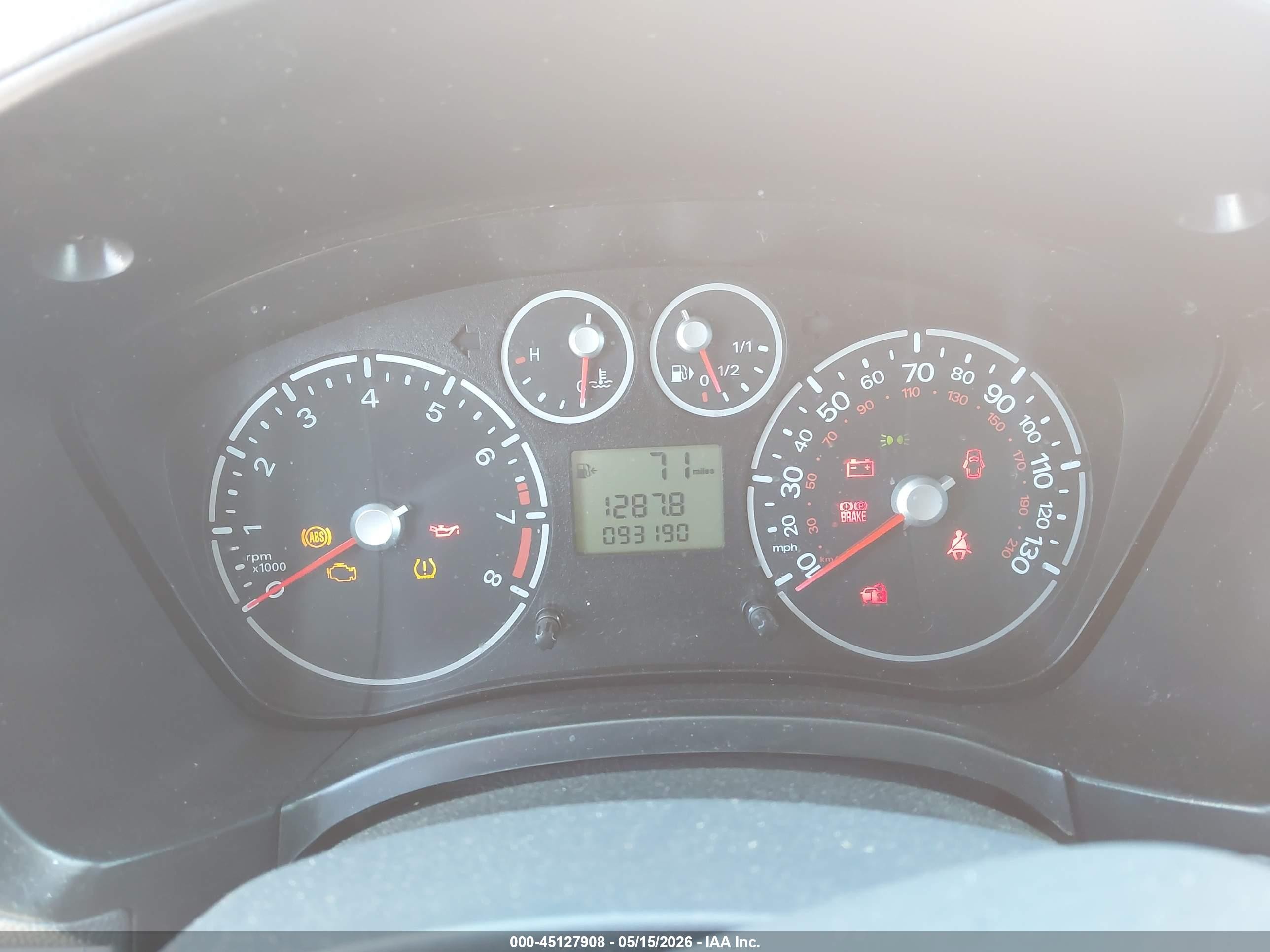 2010 Ford Transit Connect Xlt Orange vin: NM0LS7DN8AT037753