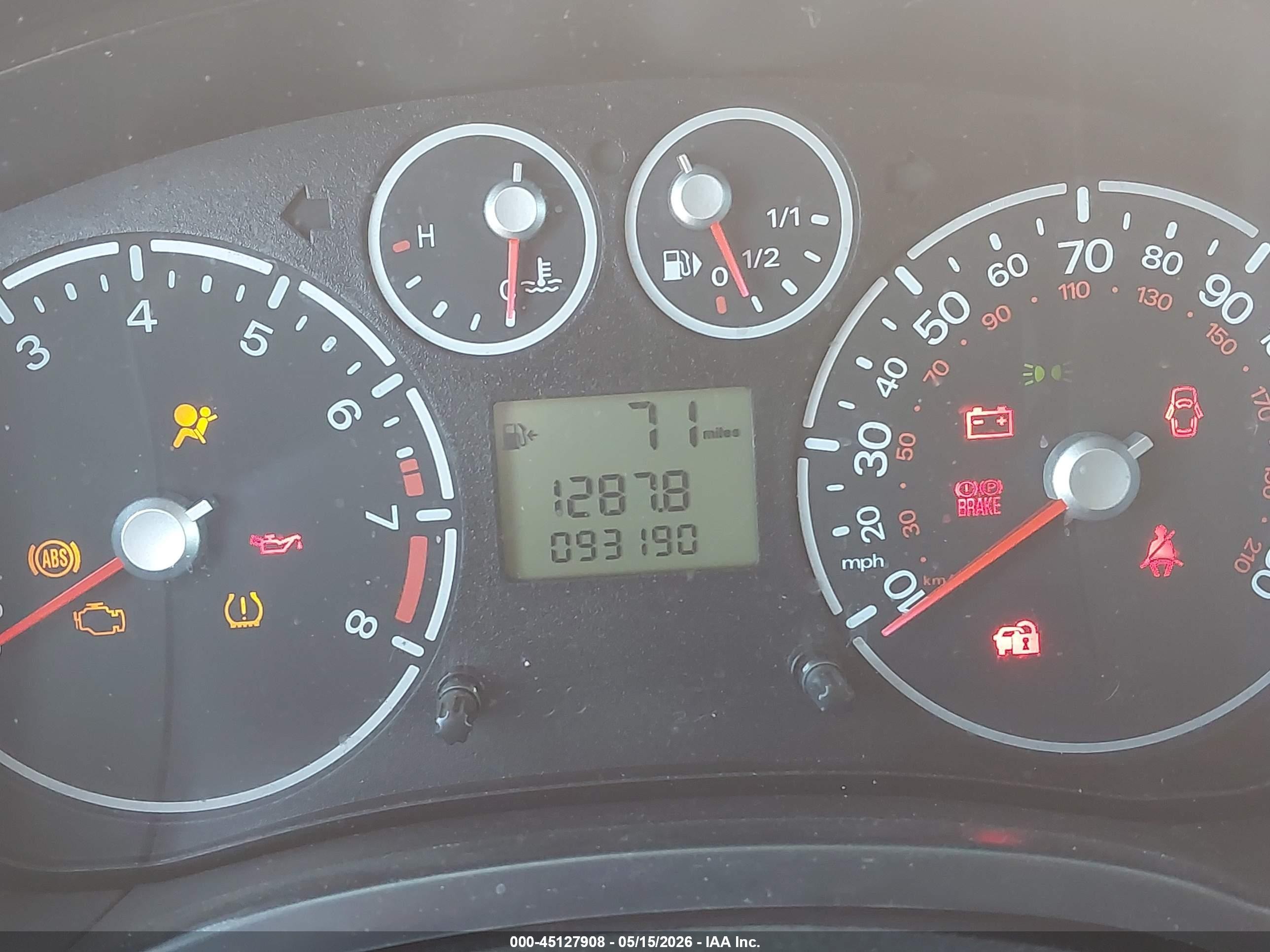 2010 Ford Transit Connect Xlt Orange vin: NM0LS7DN8AT037753