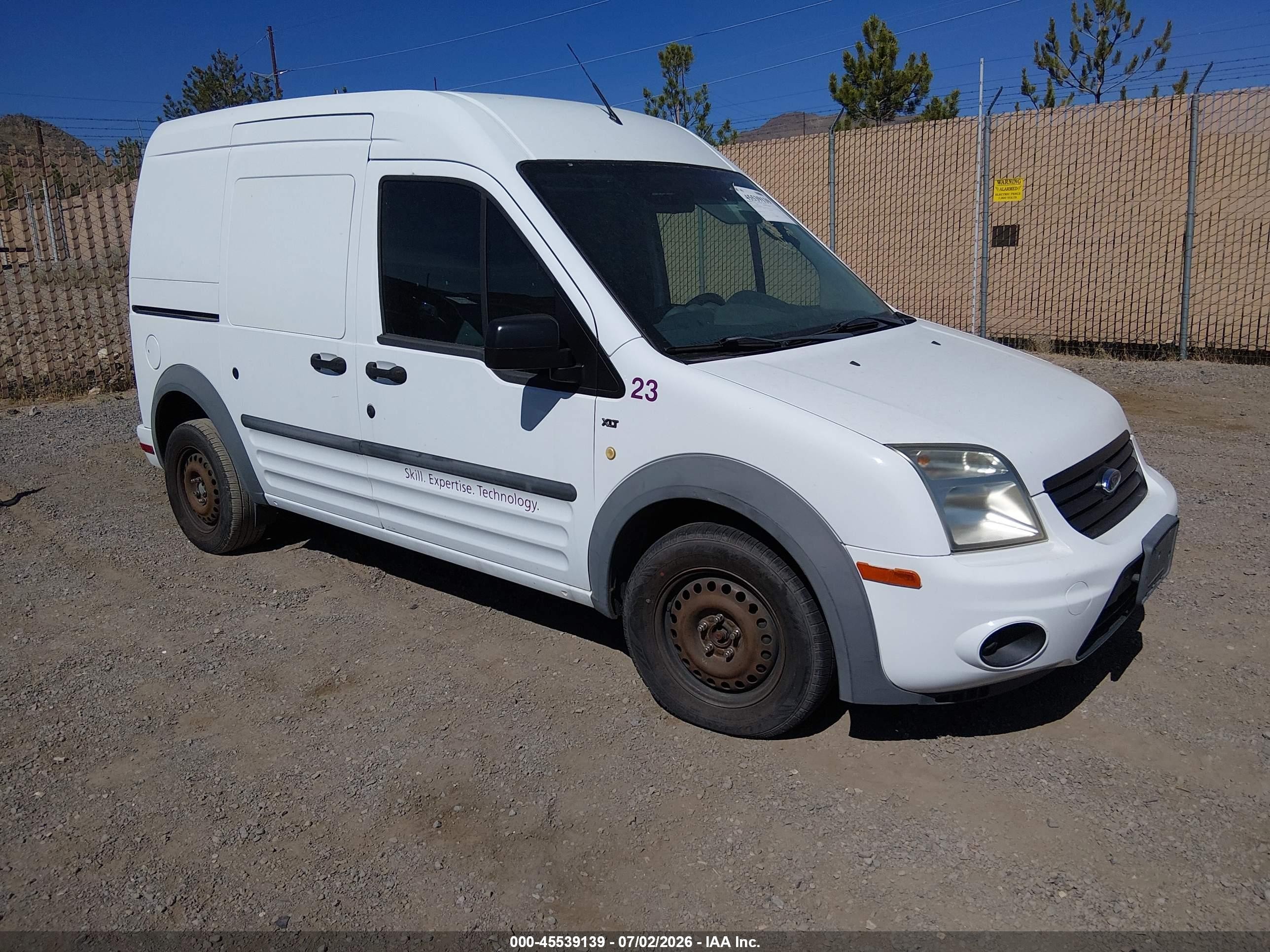 2011 Ford Transit Connect Xlt Белый vin: NM0LS7DN8BT055168