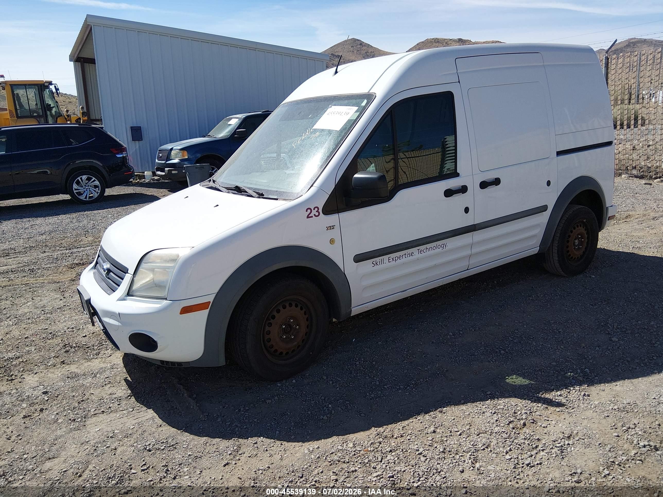 2011 Ford Transit Connect Xlt Белый vin: NM0LS7DN8BT055168