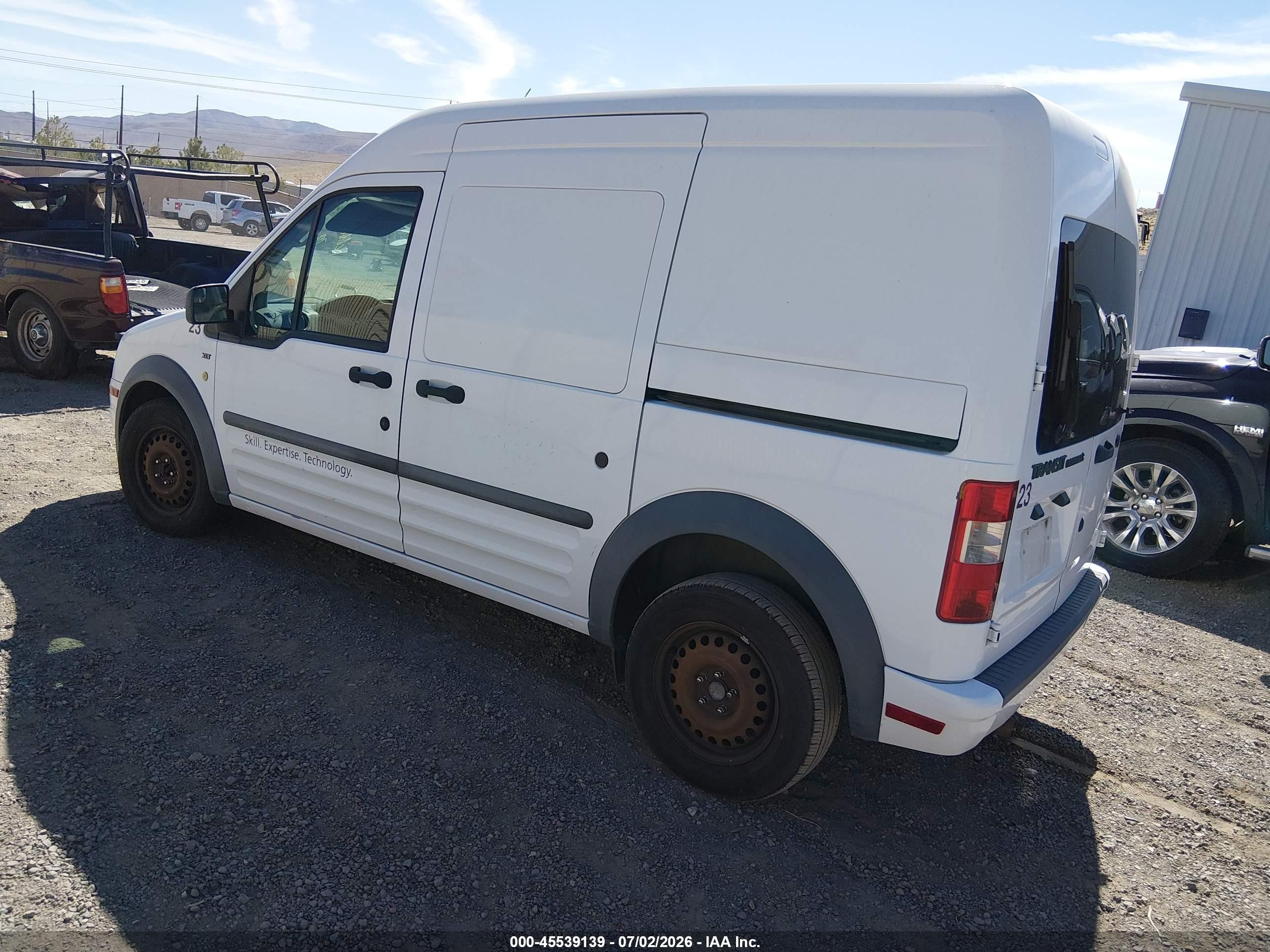 2011 Ford Transit Connect Xlt Белый vin: NM0LS7DN8BT055168