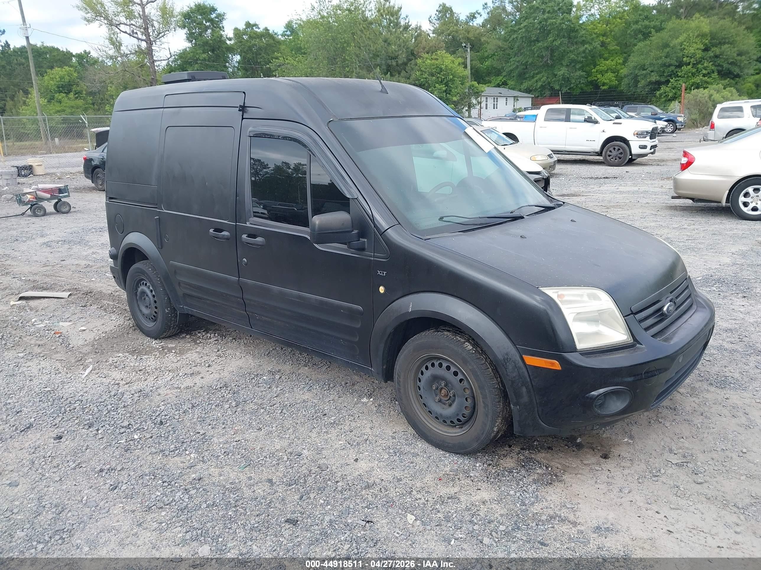 2013 Ford Transit Connect Xlt Black vin: NM0LS7DN8DT149330