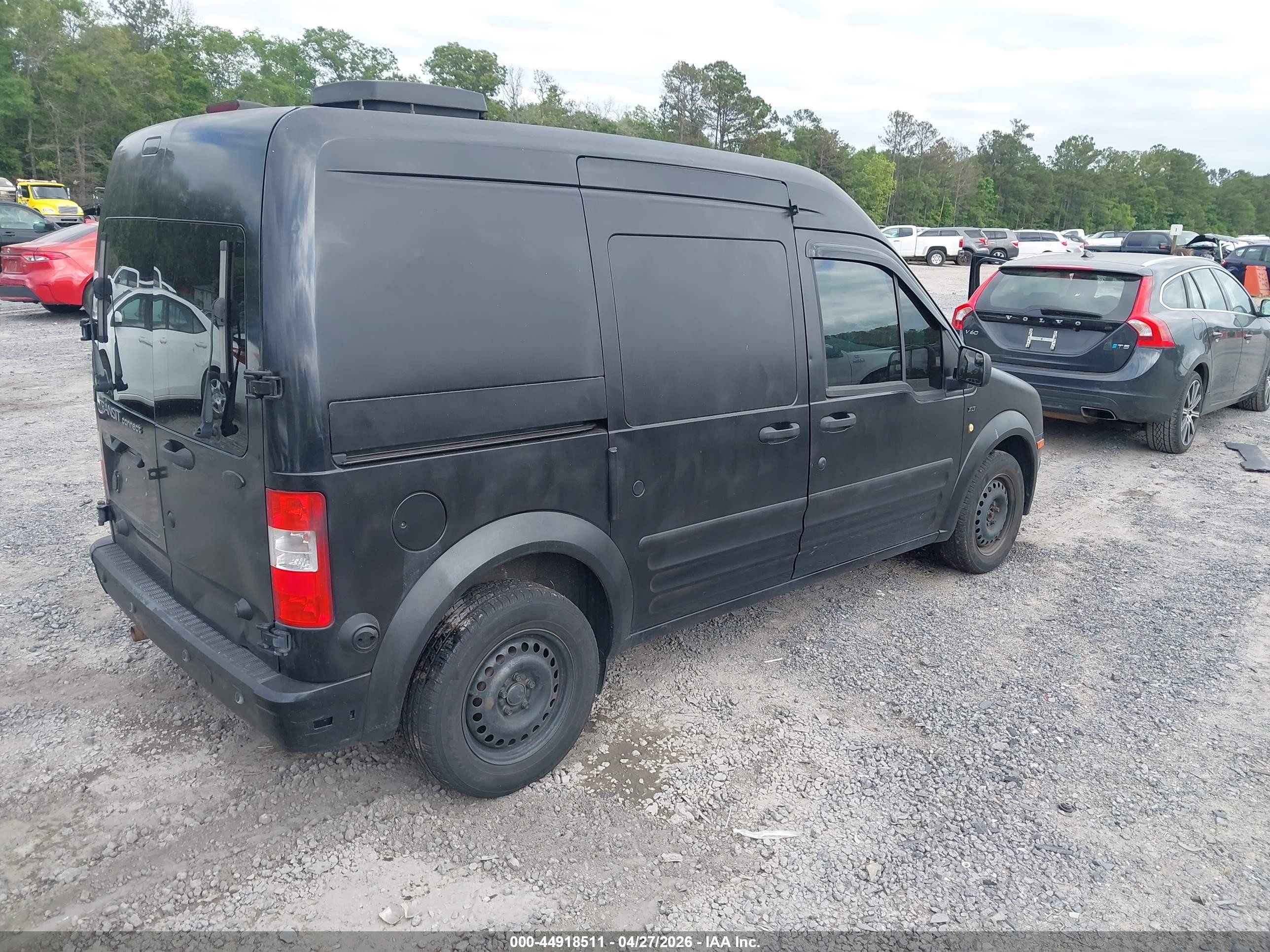2013 Ford Transit Connect Xlt Black vin: NM0LS7DN8DT149330