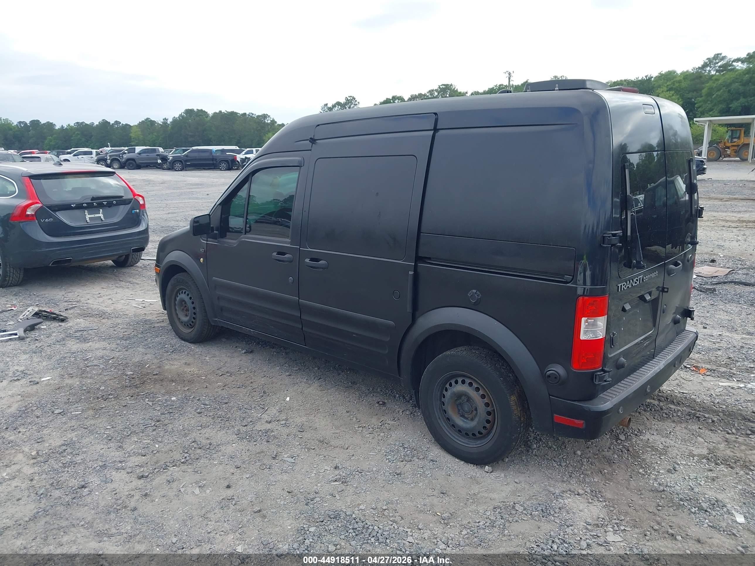 2013 Ford Transit Connect Xlt Black vin: NM0LS7DN8DT149330