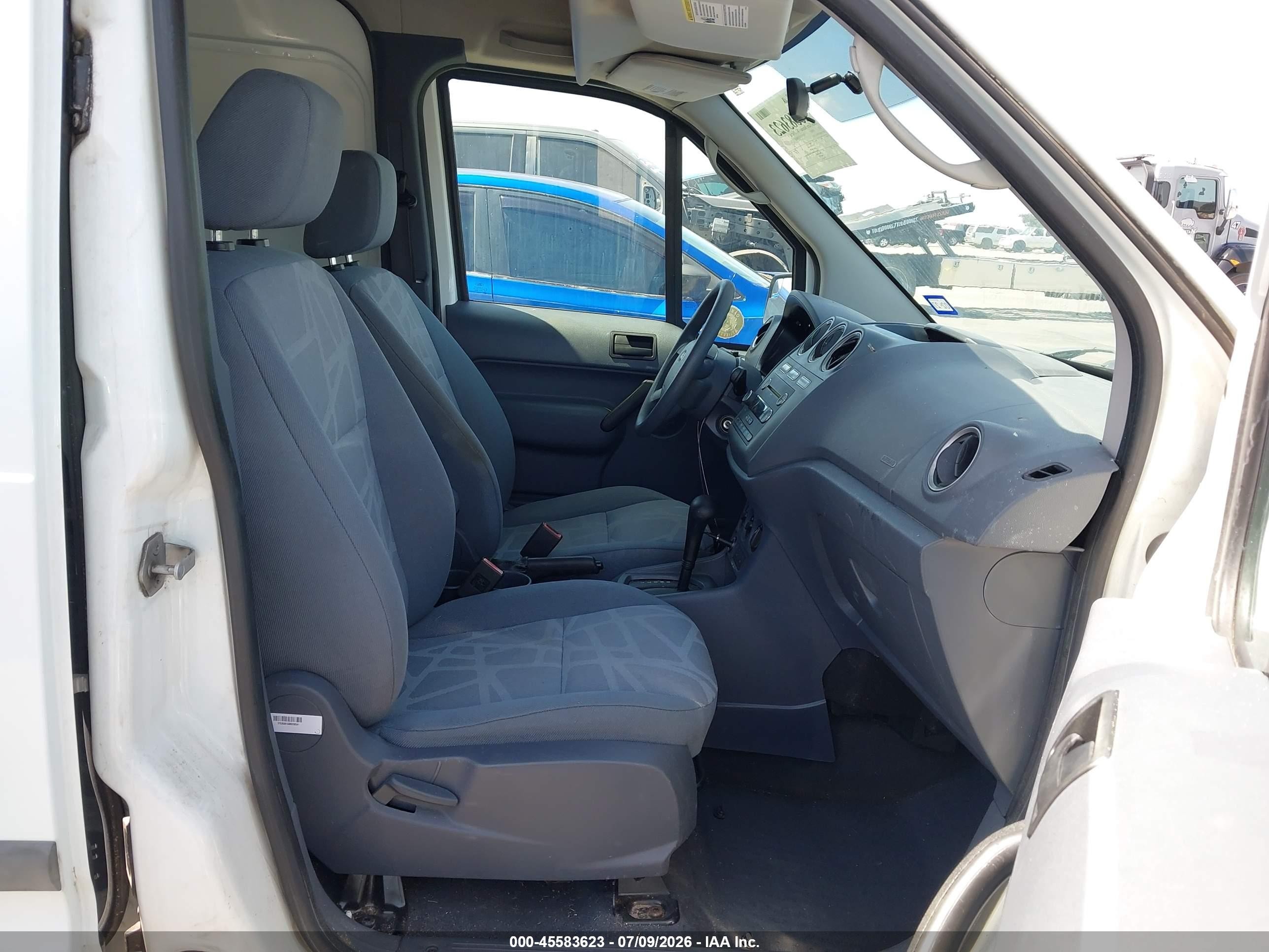 2013 Ford Transit Connect Xlt White vin: NM0LS7DN9DT155721