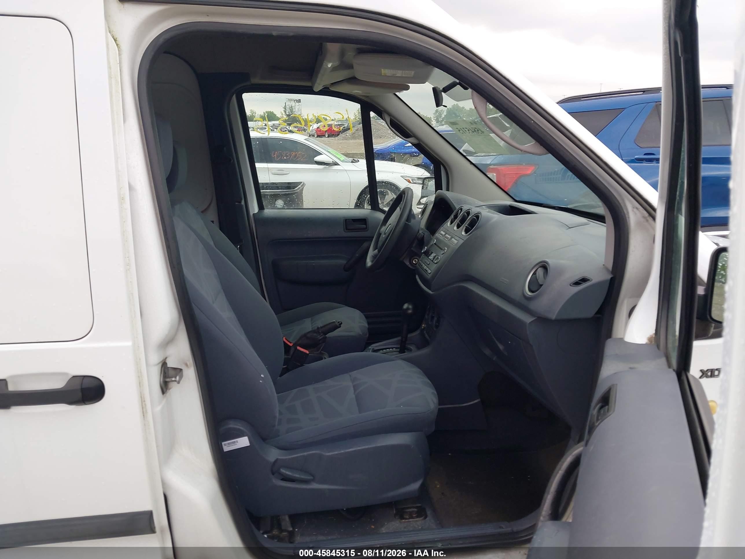 2012 Ford Transit Connect Xlt White vin: NM0LS7DNXCT124413