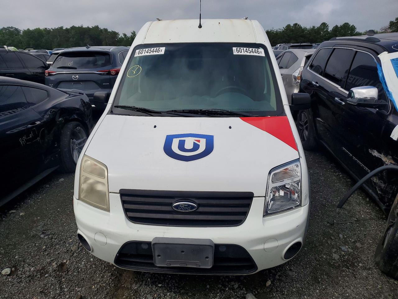 2013 Ford Transit Connect Xlt Cargo-r&d-pri Fleet White vin: NM0LS7DNXDT133064