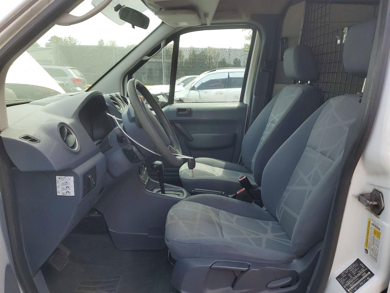 2013 Ford Transit Connect Xlt Cargo-r&d-pri Fleet White vin: NM0LS7DNXDT133064