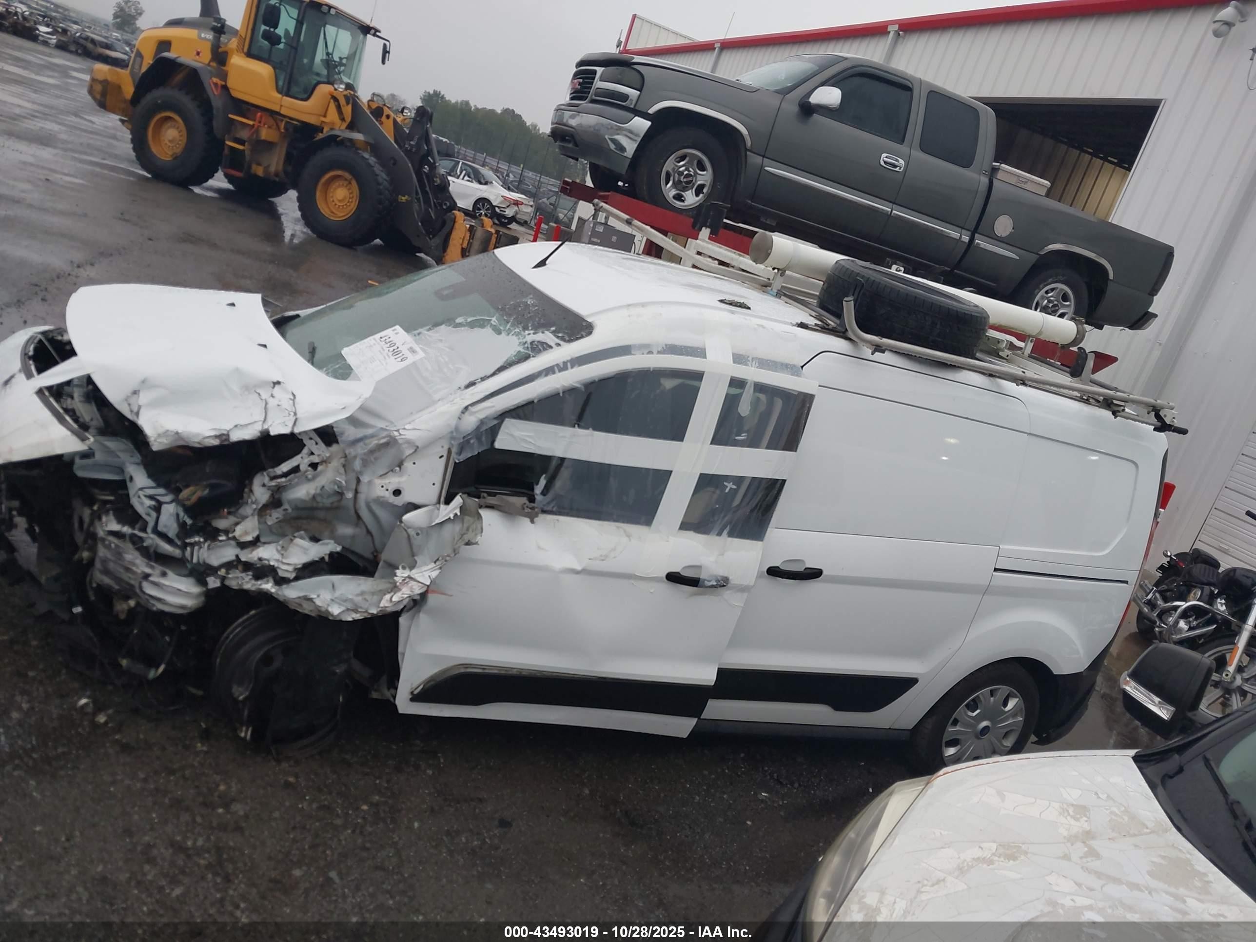 2020 Ford Transit Connect Xl White vin: NM0LS7E22L1450366