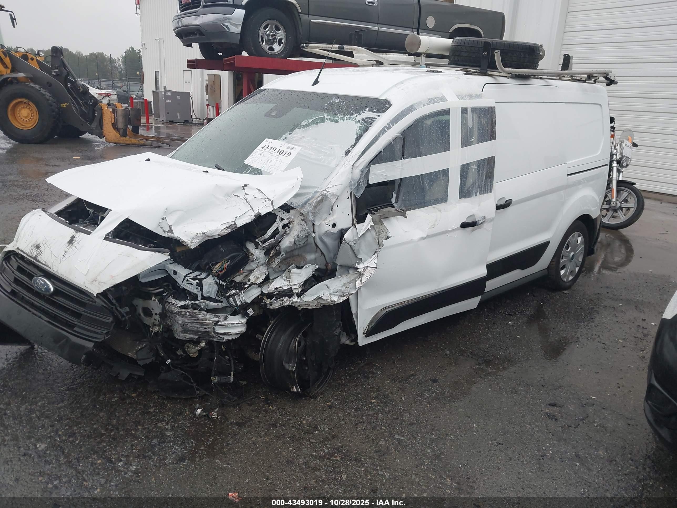 2020 Ford Transit Connect Xl White vin: NM0LS7E22L1450366