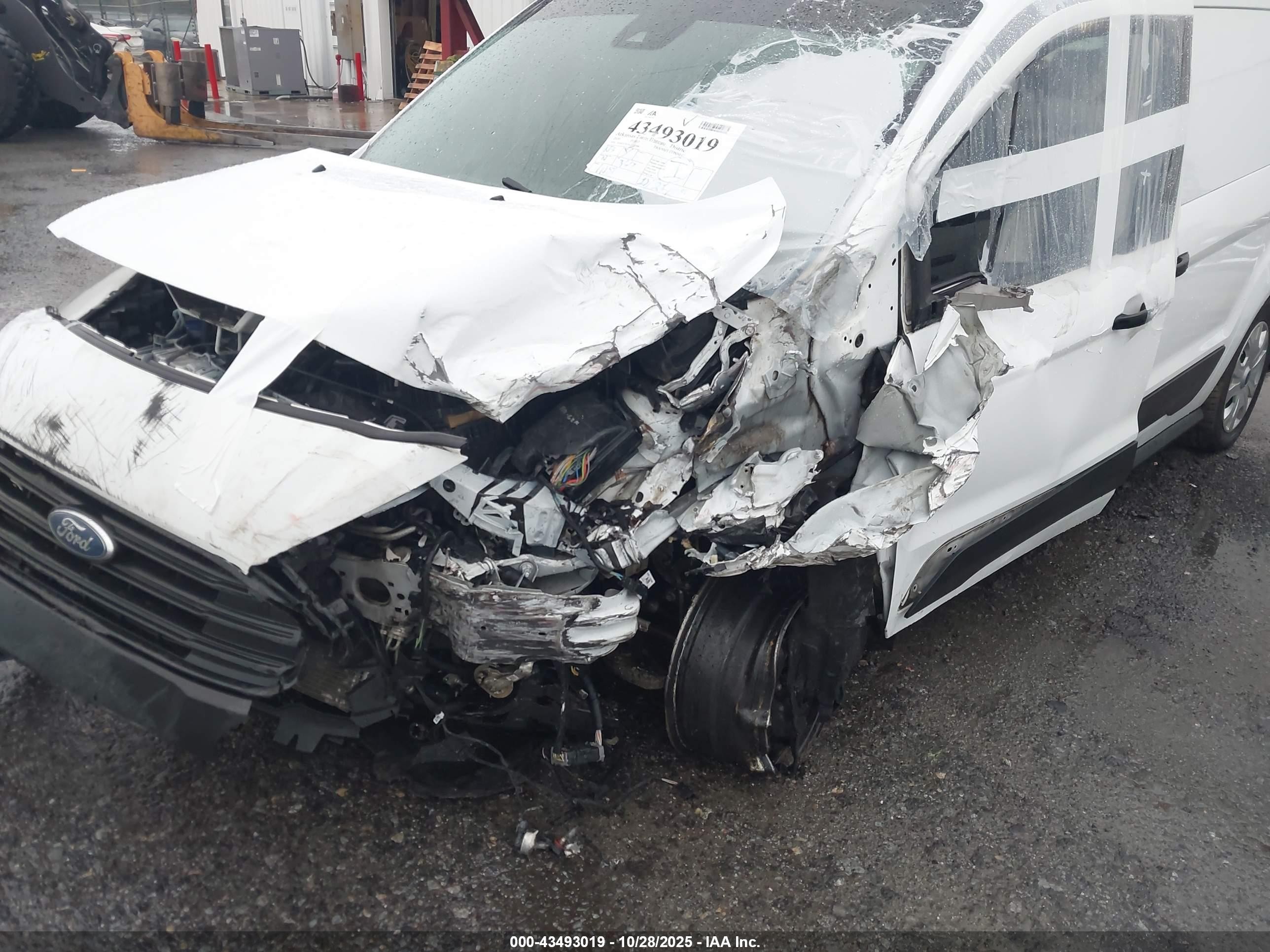 2020 Ford Transit Connect Xl White vin: NM0LS7E22L1450366