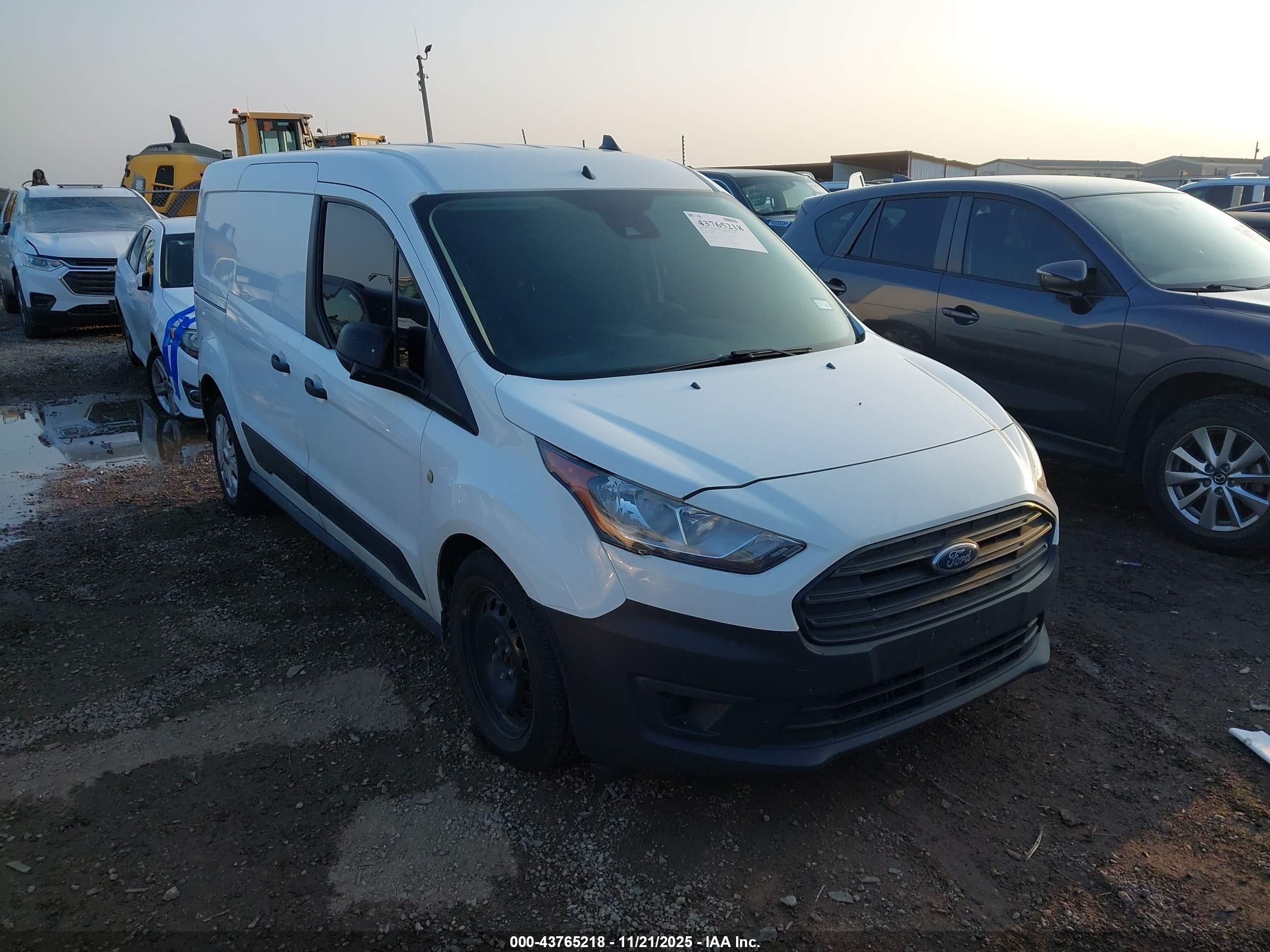 2020 Ford Transit Connect Xl White vin: NM0LS7E22L1480354