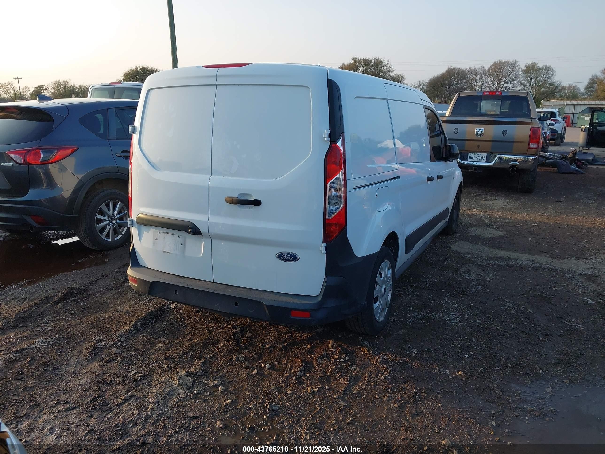 2020 Ford Transit Connect Xl White vin: NM0LS7E22L1480354