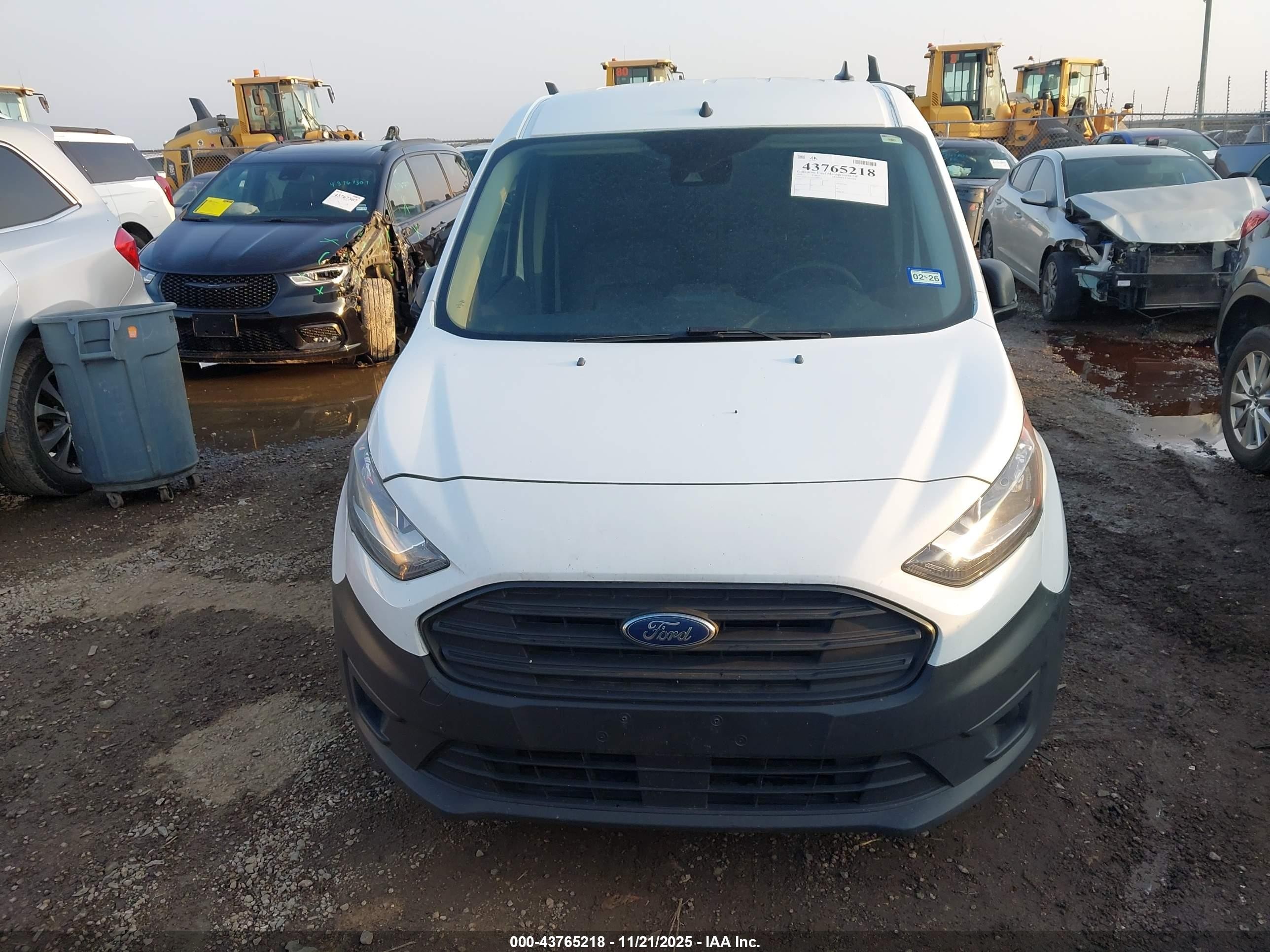 2020 Ford Transit Connect Xl White vin: NM0LS7E22L1480354