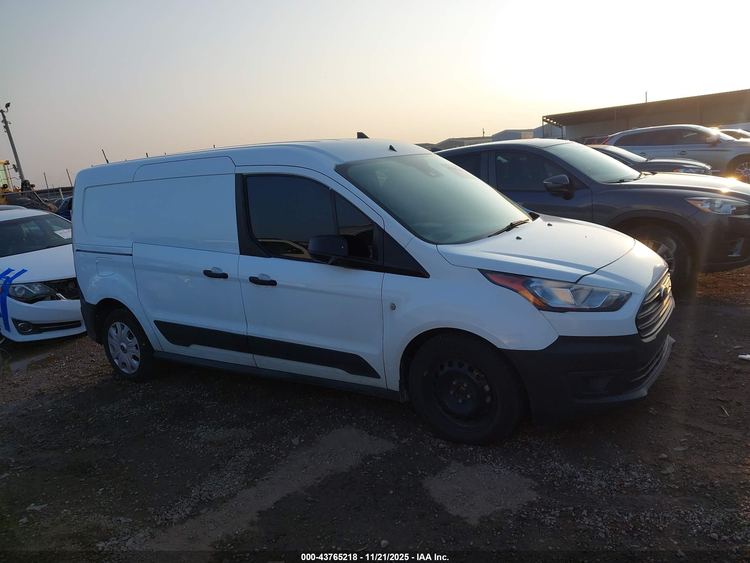 2020 Ford Transit Connect Xl White vin: NM0LS7E22L1480354