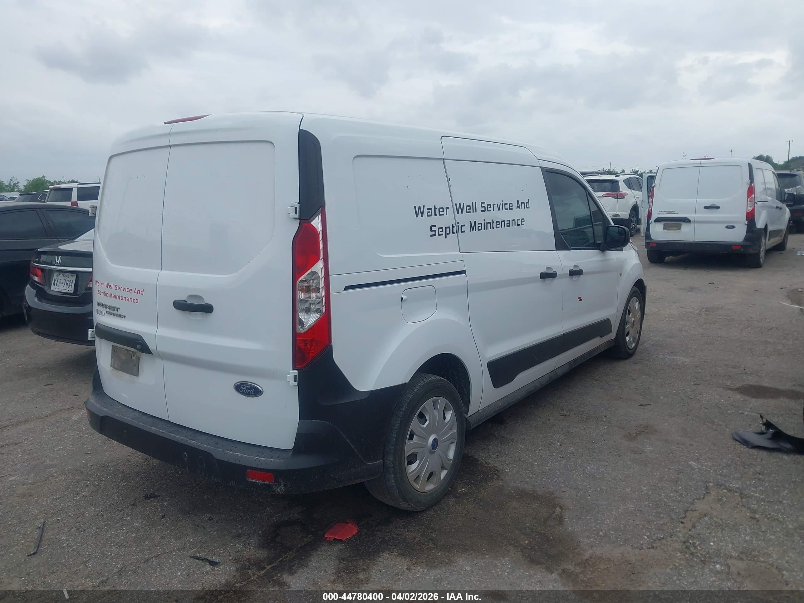 2020 Ford Transit Connect Xl White vin: NM0LS7E23L1463241