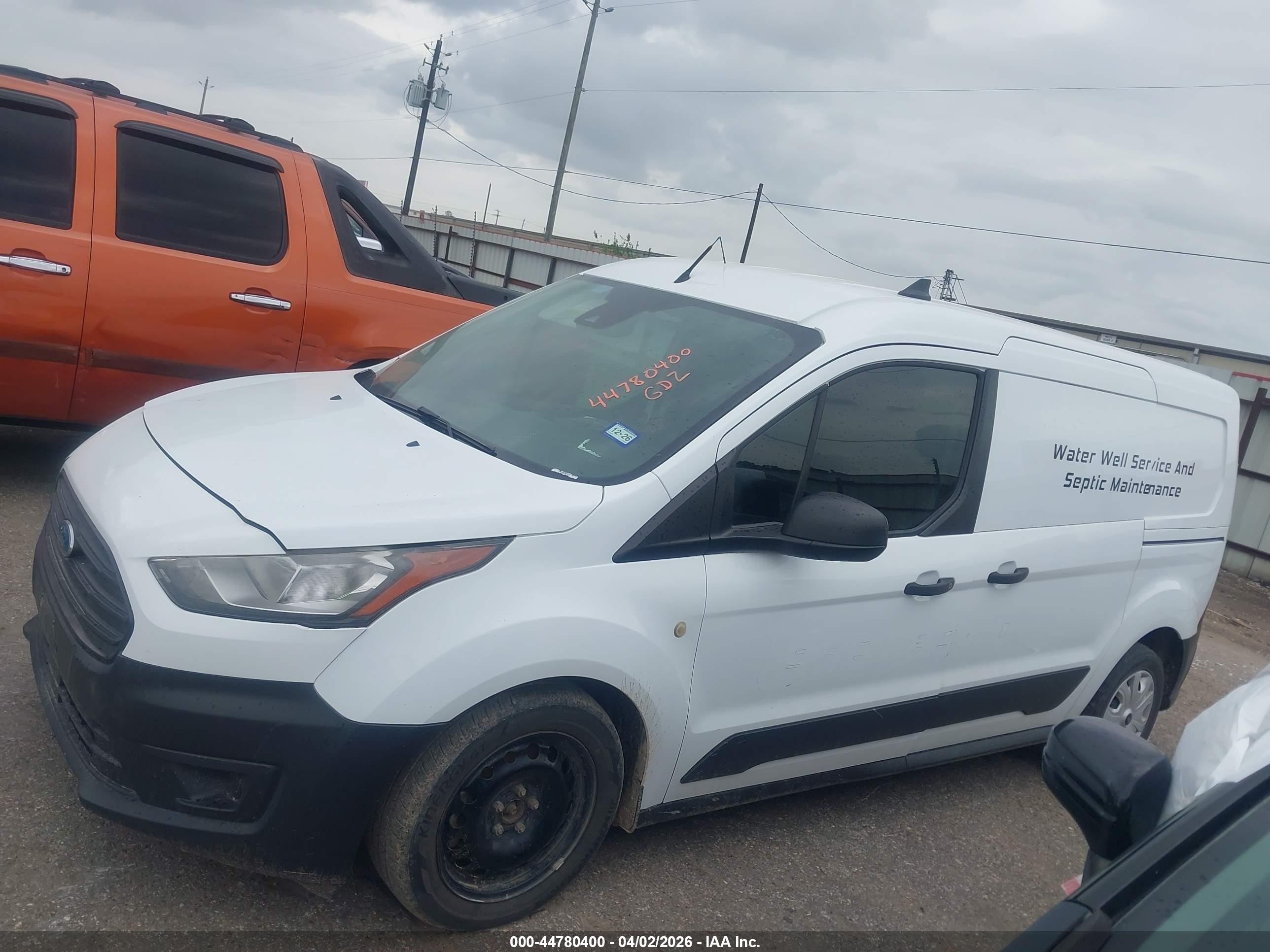 2020 Ford Transit Connect Xl White vin: NM0LS7E23L1463241