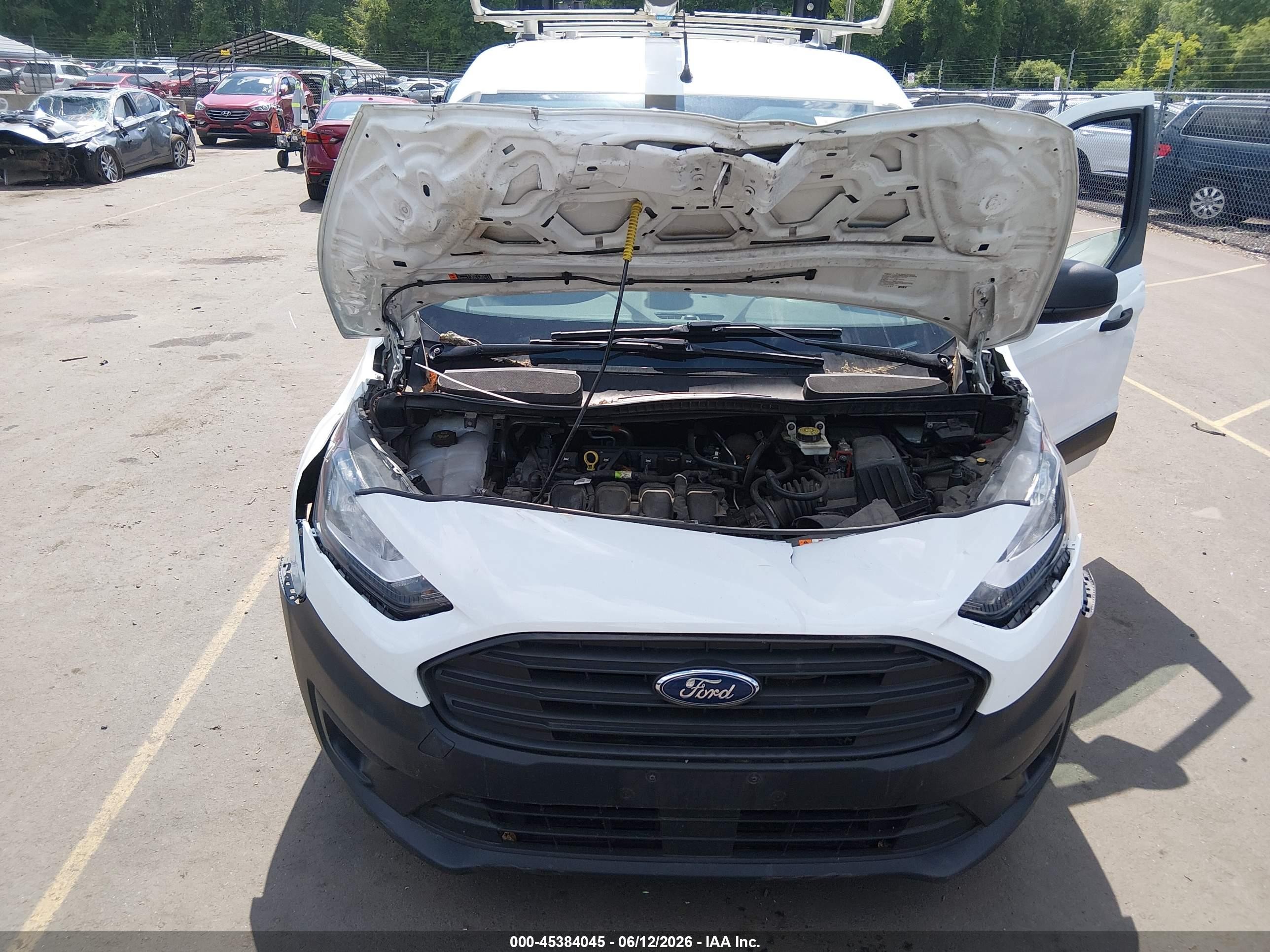 2020 Ford Transit Connect Xl White vin: NM0LS7E28L1466393