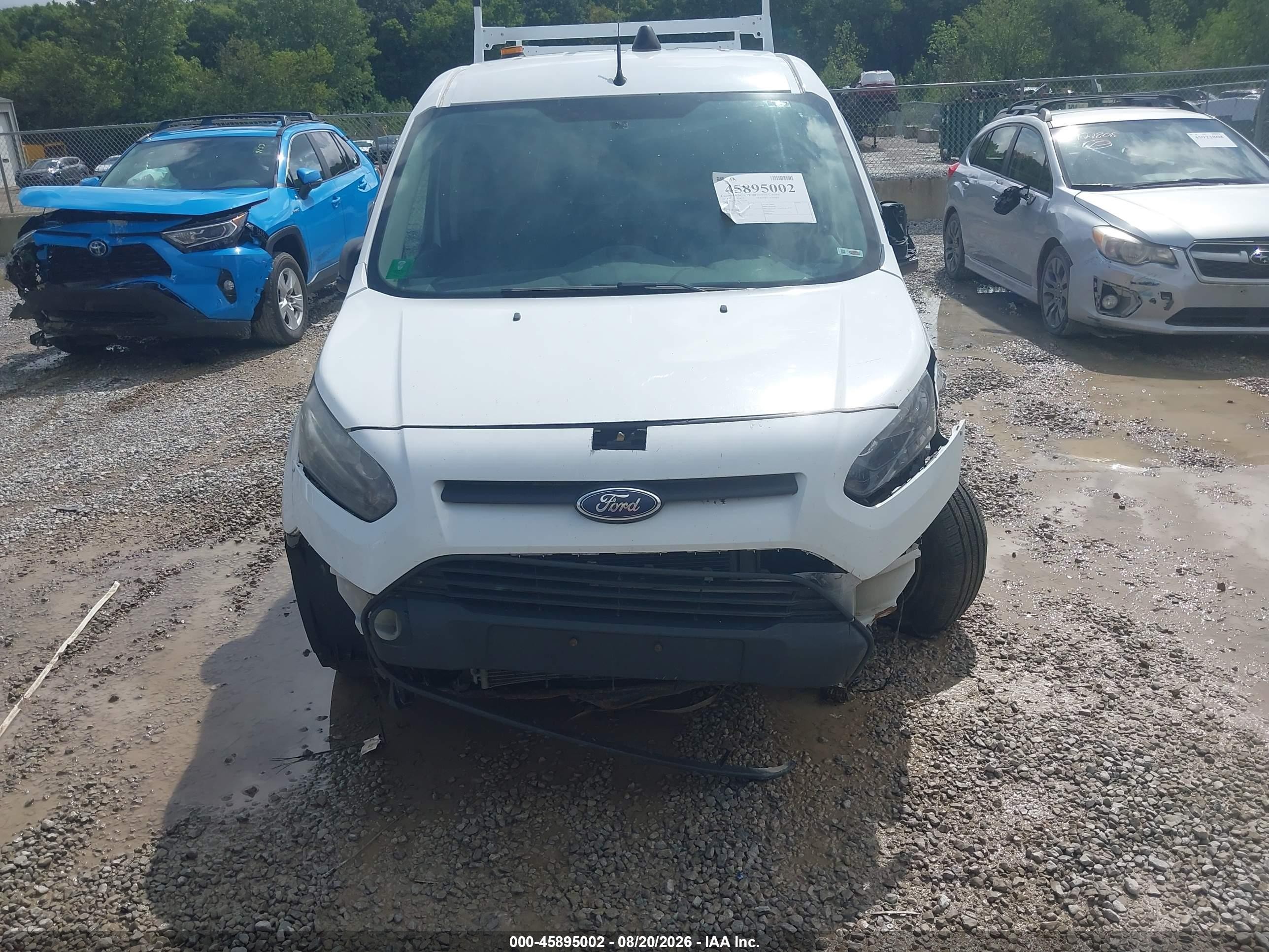 2014 Ford Transit Connect Xl White vin: NM0LS7E70E1163610
