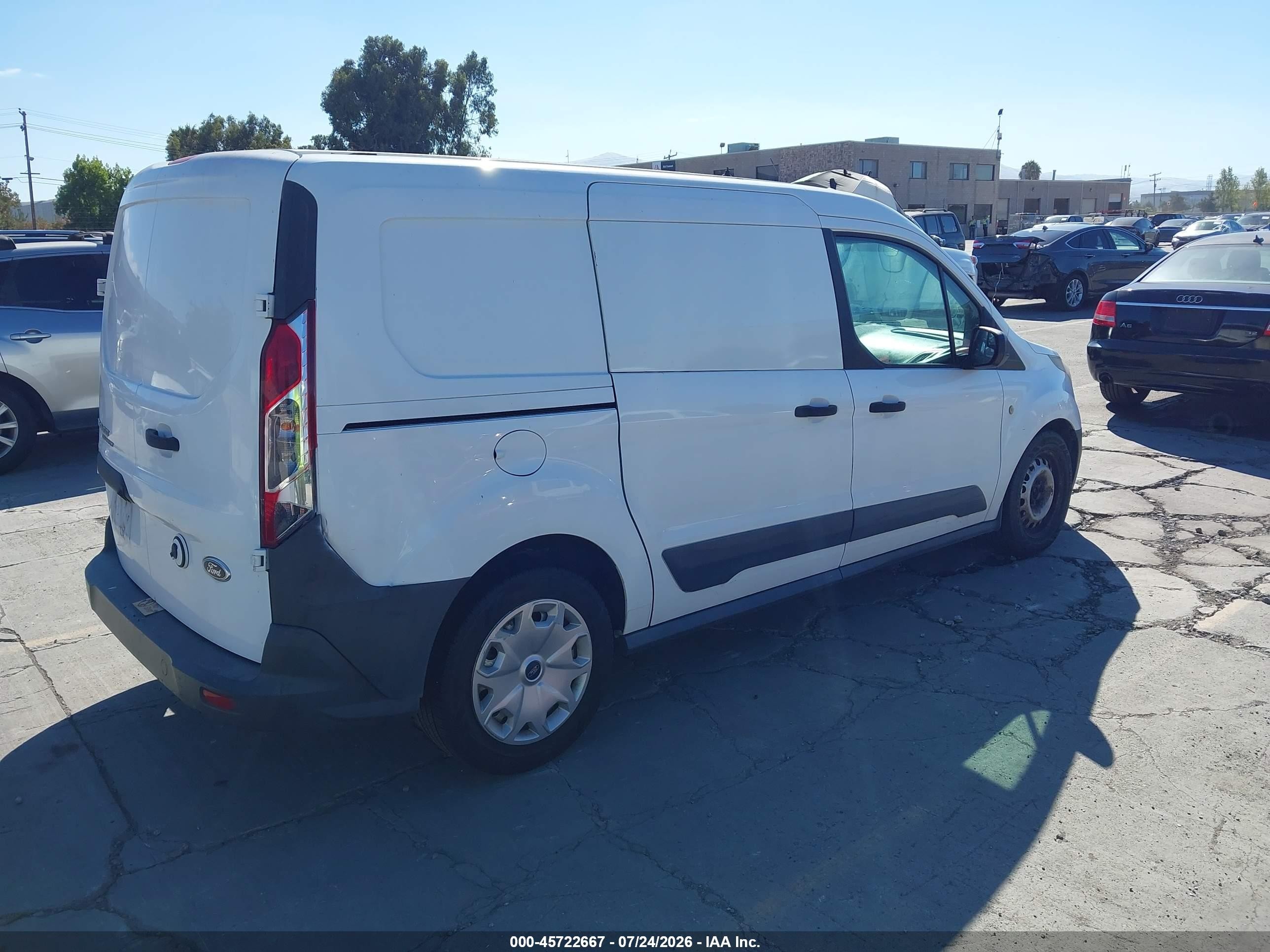 2014 Ford Transit Connect Xl White vin: NM0LS7E70E1171965