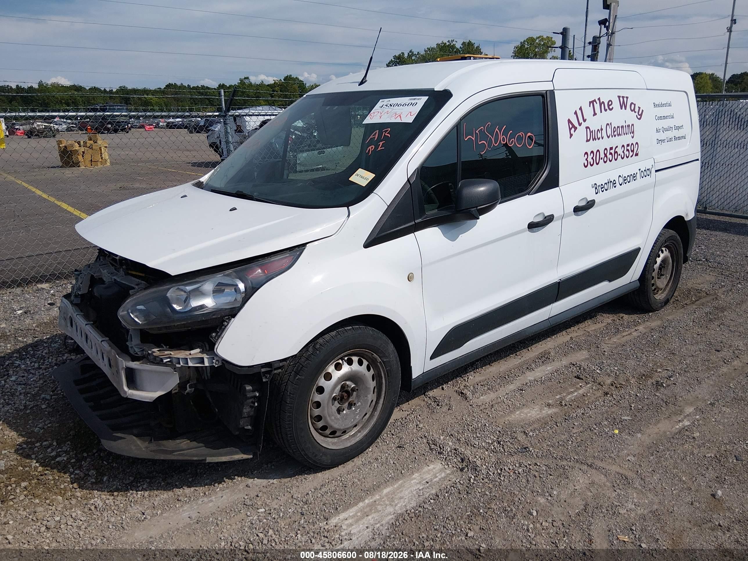 2015 Ford Transit Connect Xl White vin: NM0LS7E70F1183972