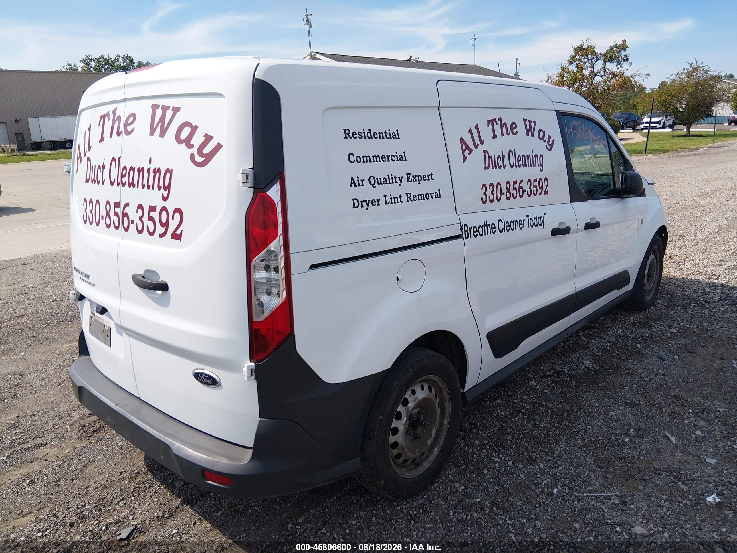 2015 Ford Transit Connect Xl White vin: NM0LS7E70F1183972