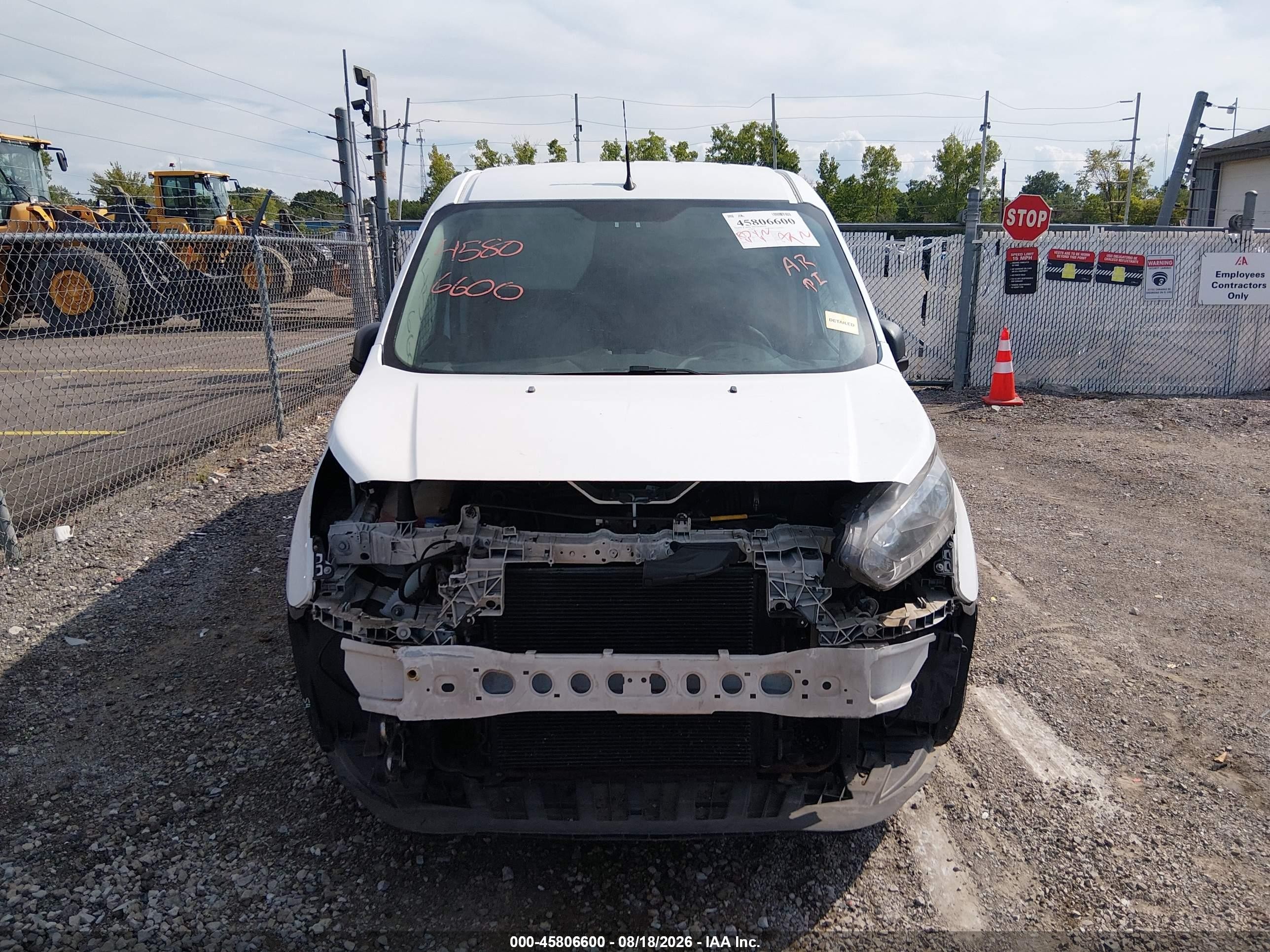 2015 Ford Transit Connect Xl White vin: NM0LS7E70F1183972