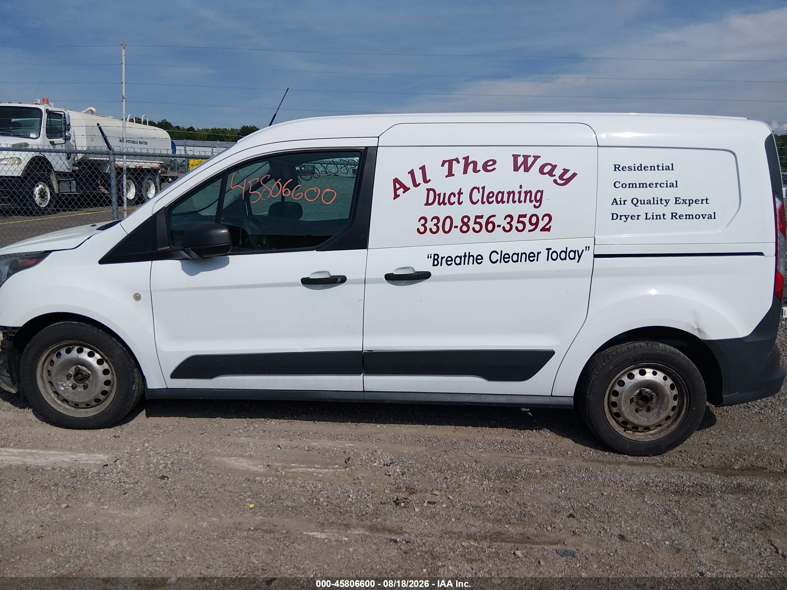 2015 Ford Transit Connect Xl White vin: NM0LS7E70F1183972