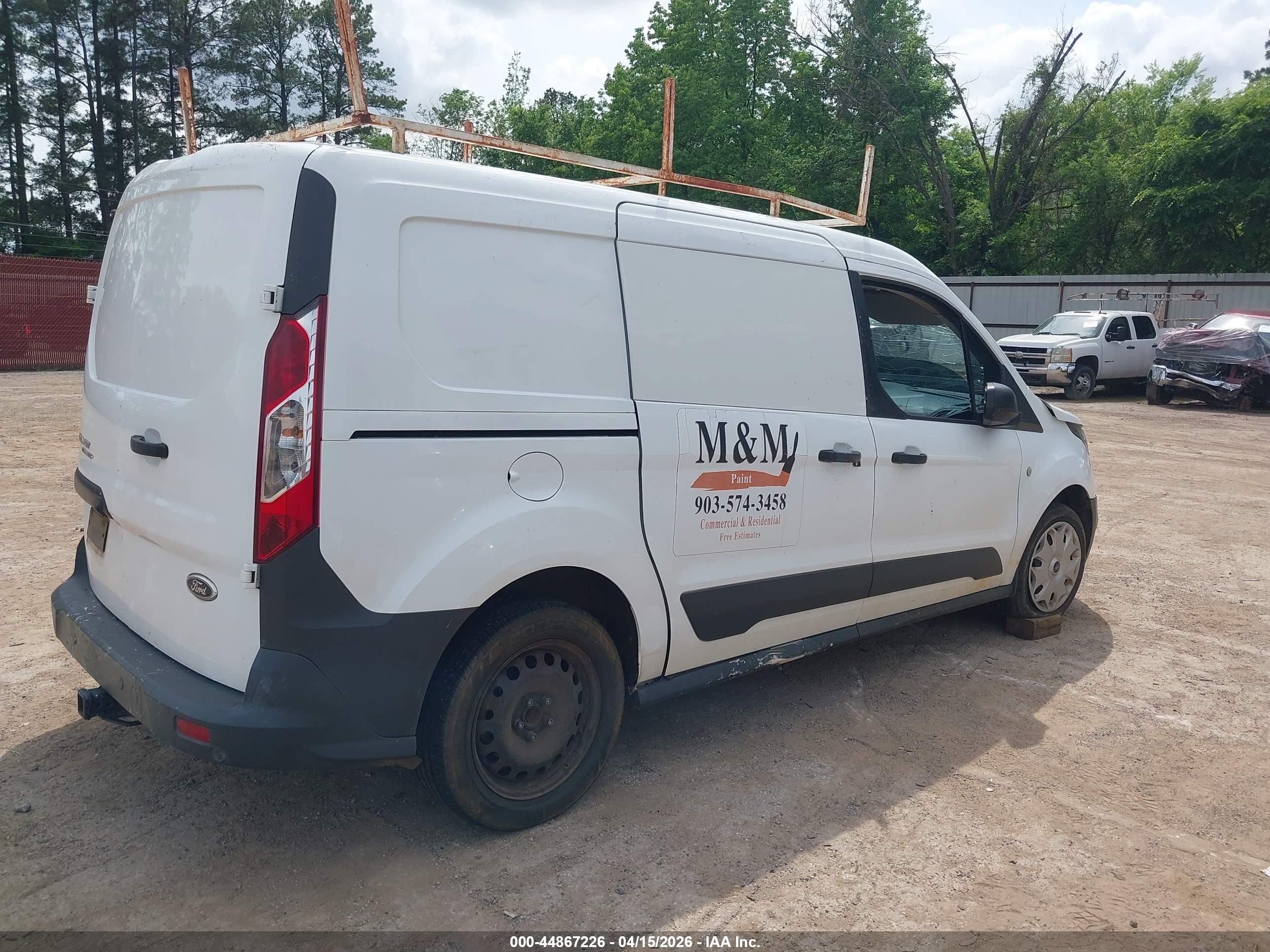 2016 Ford Transit Connect Xl White vin: NM0LS7E70G1274631