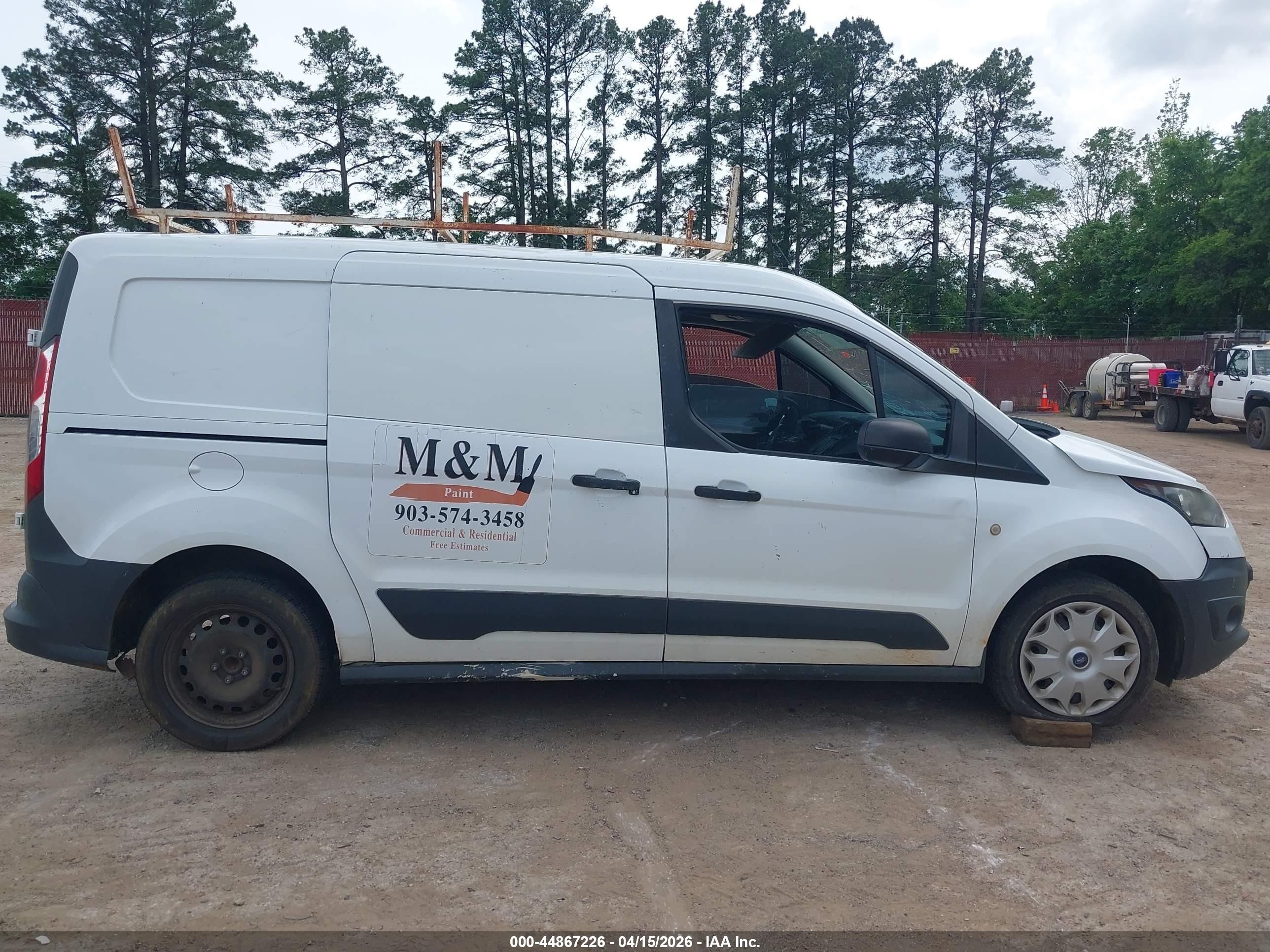 2016 Ford Transit Connect Xl White vin: NM0LS7E70G1274631
