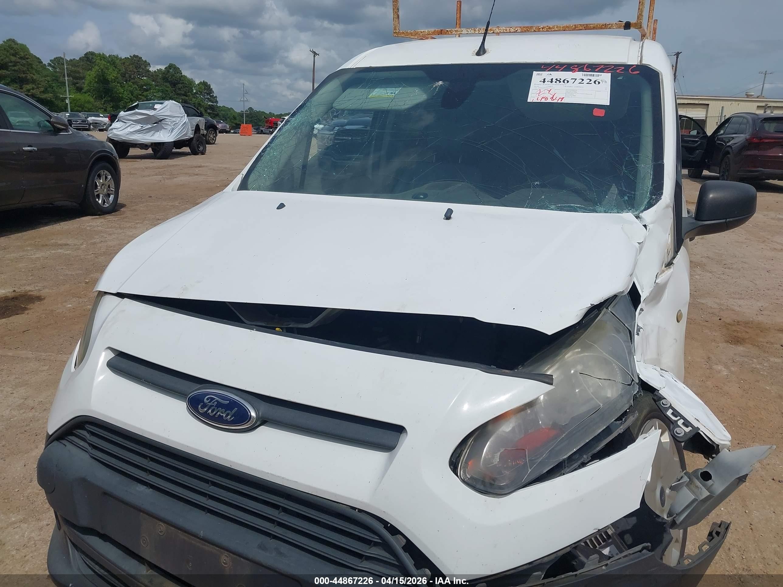 2016 Ford Transit Connect Xl White vin: NM0LS7E70G1274631