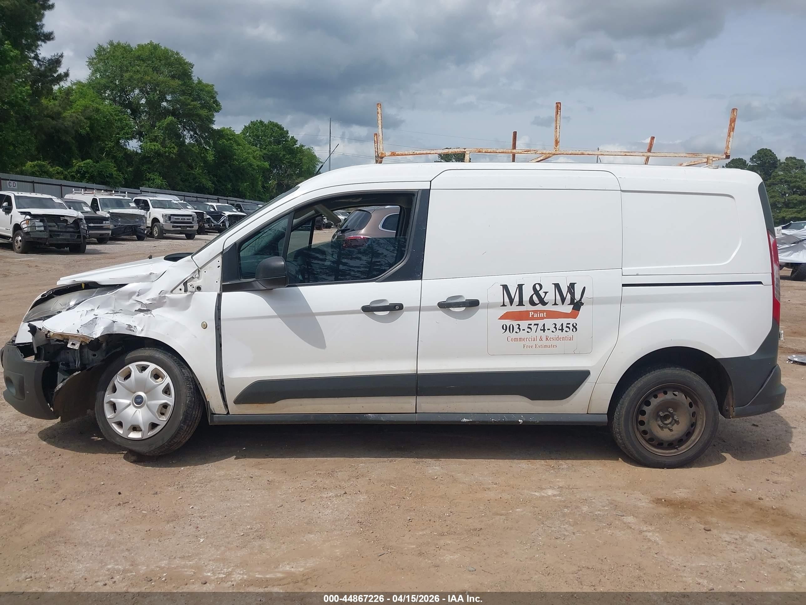 2016 Ford Transit Connect Xl White vin: NM0LS7E70G1274631