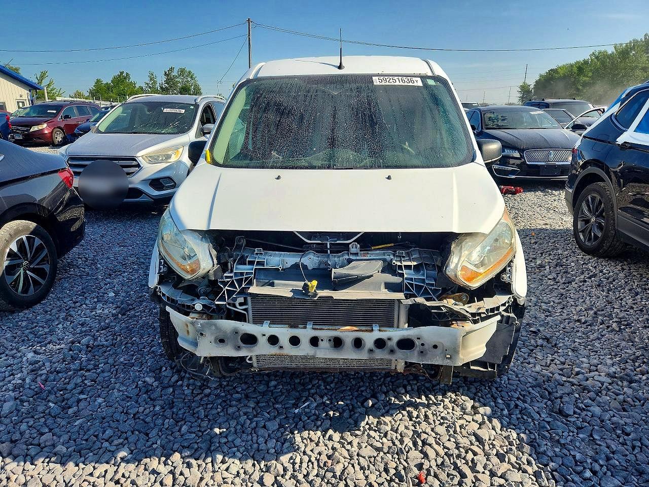 2014 Ford Transit Connect Xl Белый vin: NM0LS7E71E1170663