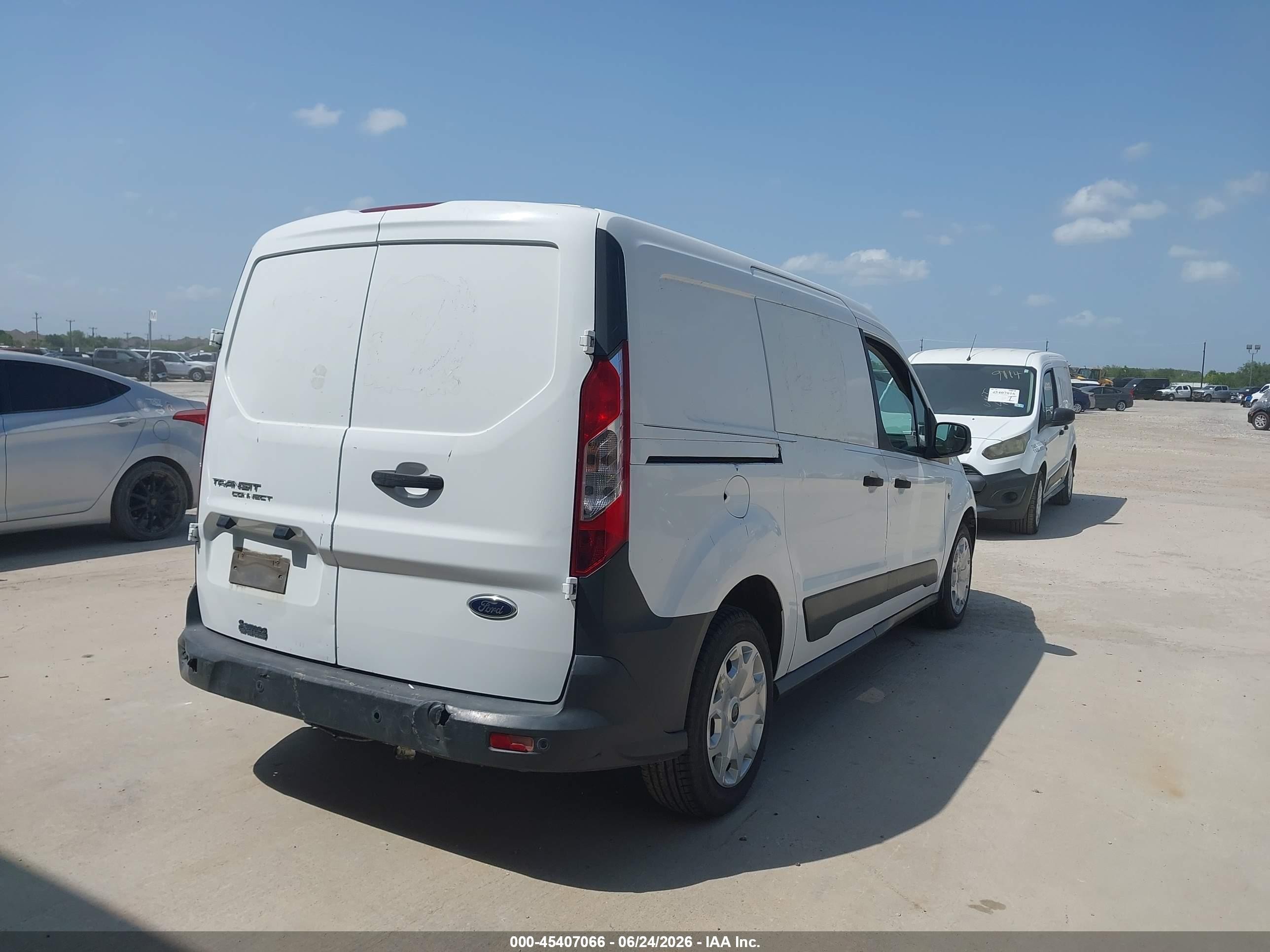 2015 Ford Transit Connect Xl White vin: NM0LS7E71F1184063