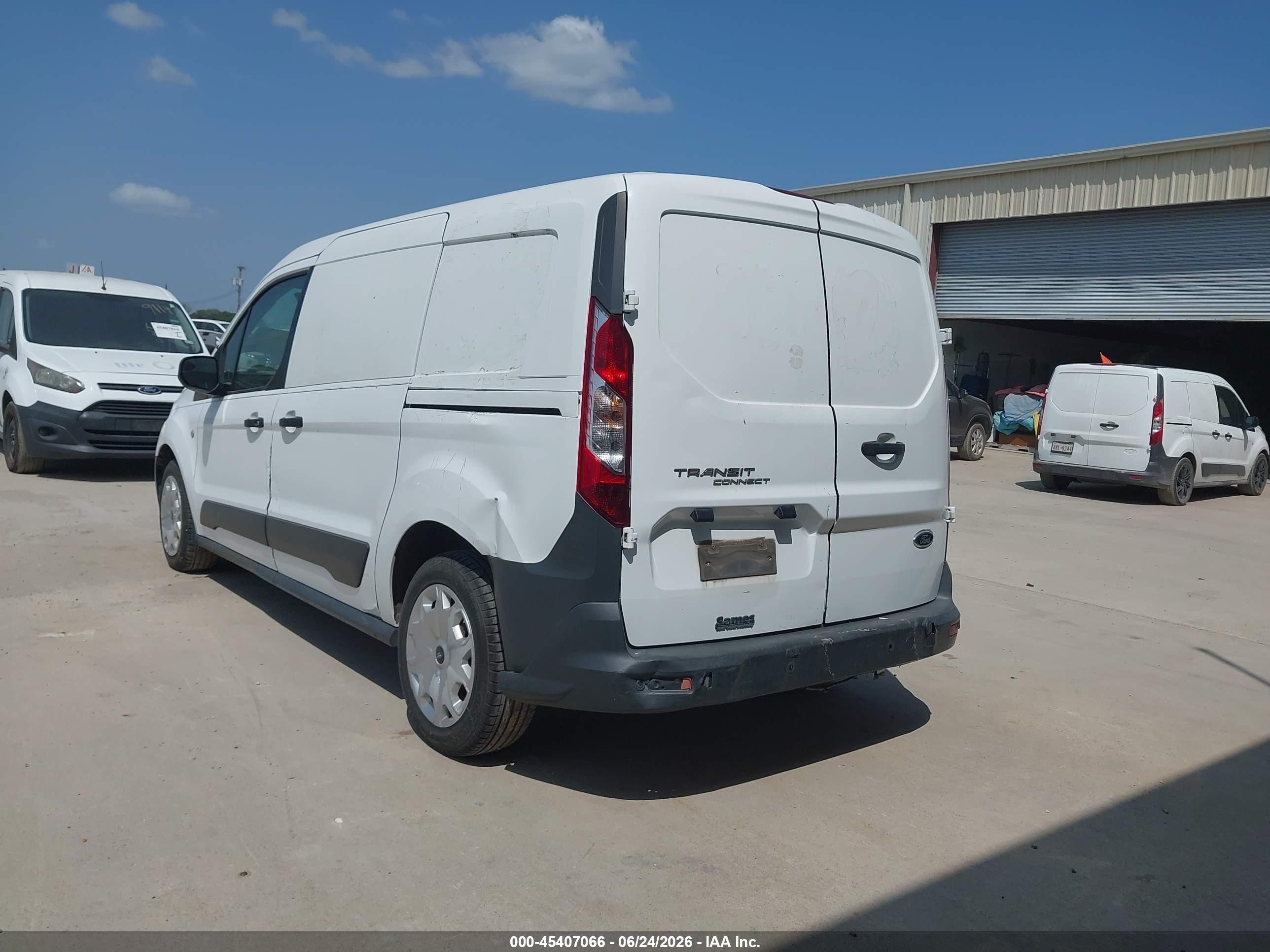 2015 Ford Transit Connect Xl White vin: NM0LS7E71F1184063