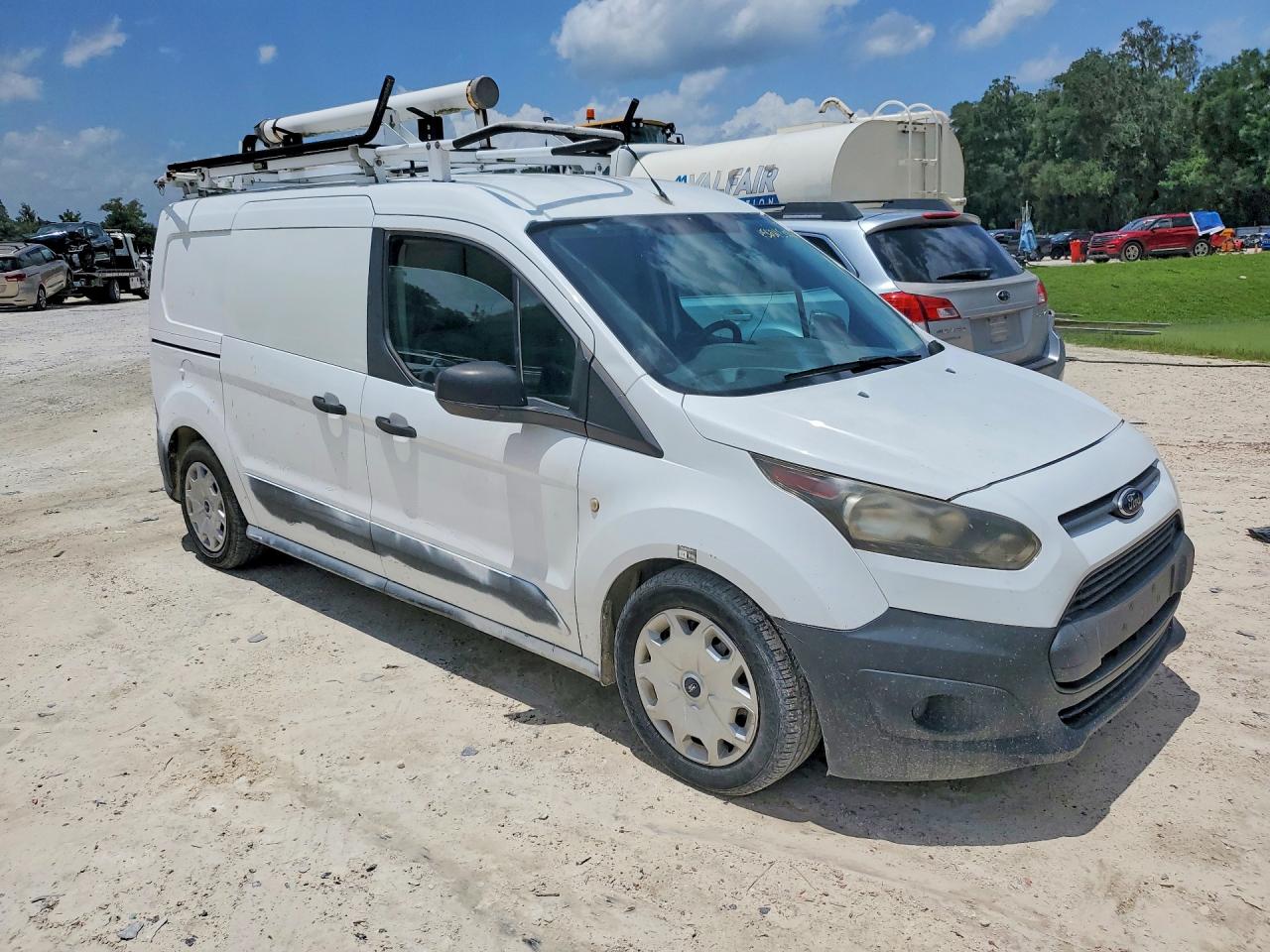 2015 Ford Transit Connect Xl White vin: NM0LS7E71F1187433