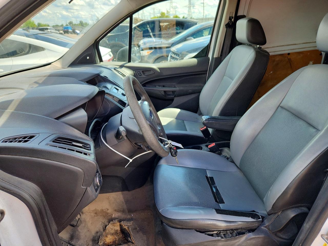 2015 Ford Transit Connect Xl White vin: NM0LS7E71F1204375