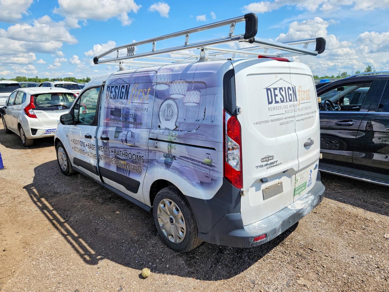 2015 Ford Transit Connect Xl White vin: NM0LS7E71F1204375