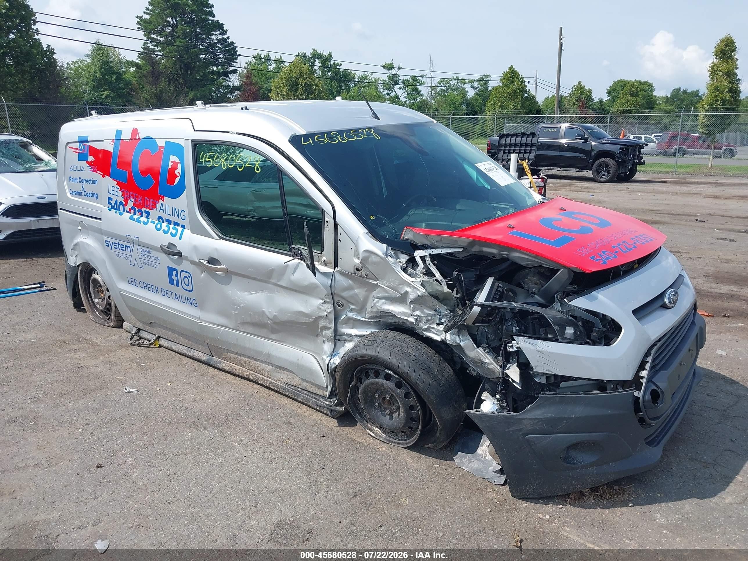 2015 Ford Transit Connect Xl Silver vin: NM0LS7E71F1220544