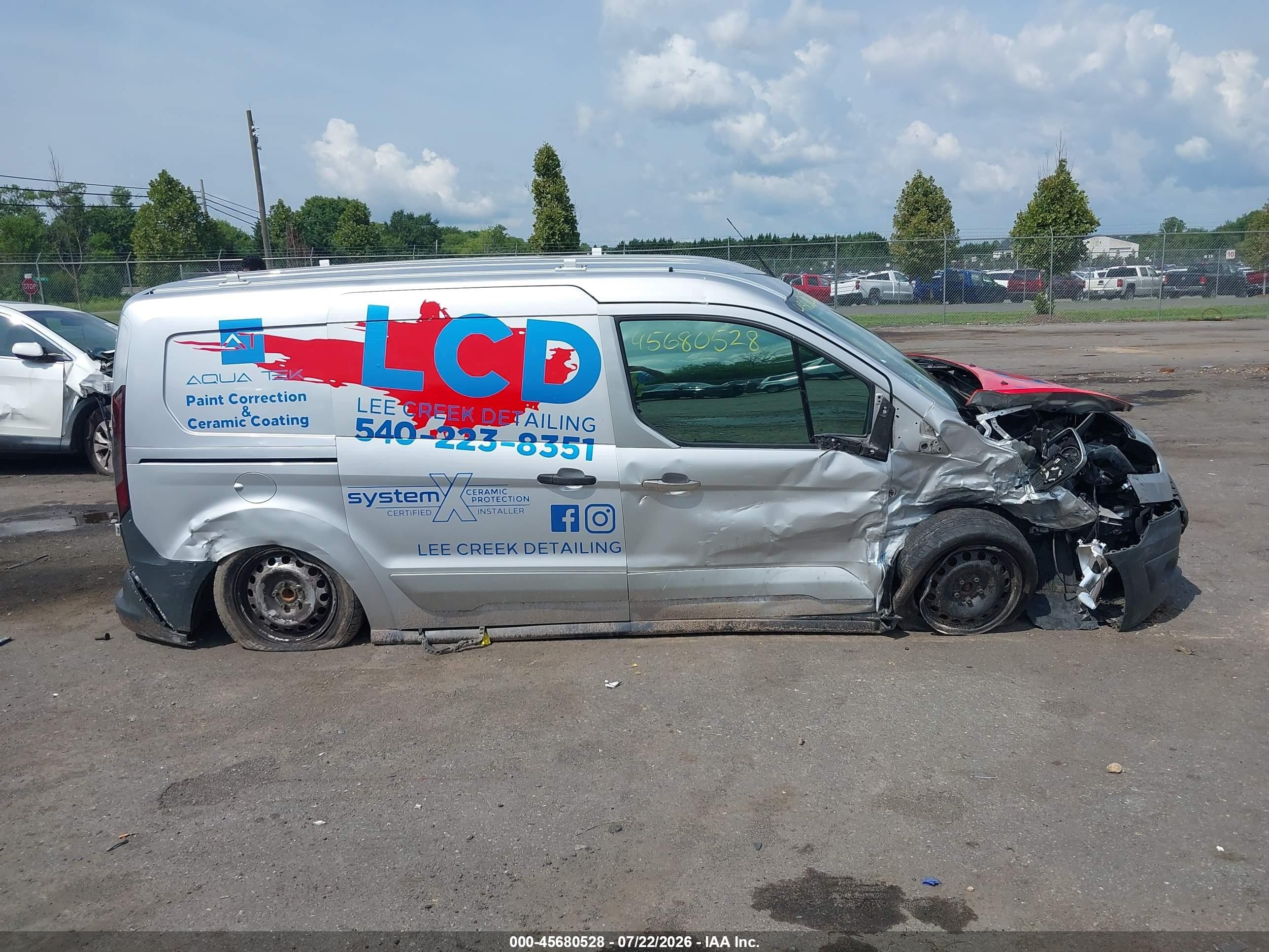 2015 Ford Transit Connect Xl Silver vin: NM0LS7E71F1220544