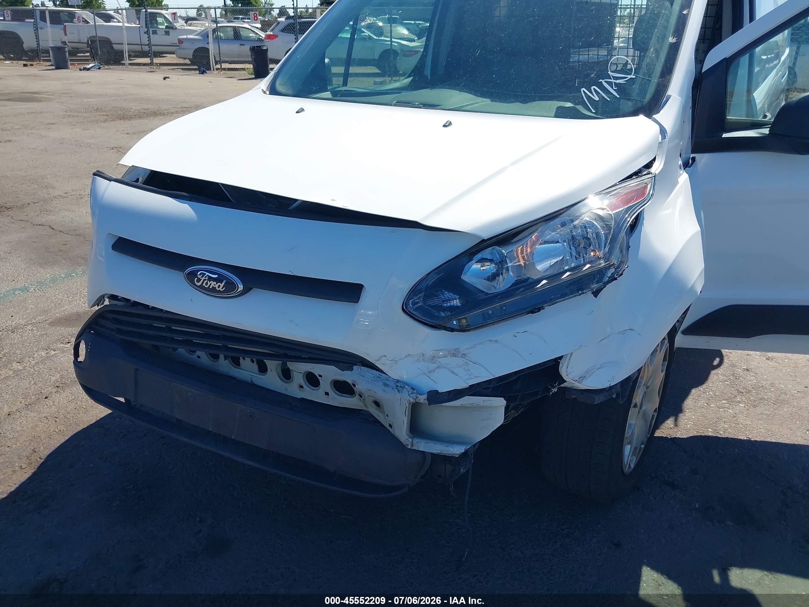 2015 Ford Transit Connect Xl White vin: NM0LS7E71F1228708
