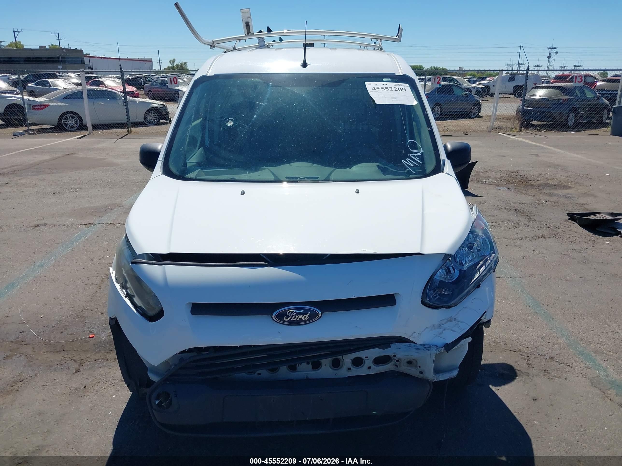 2015 Ford Transit Connect Xl White vin: NM0LS7E71F1228708