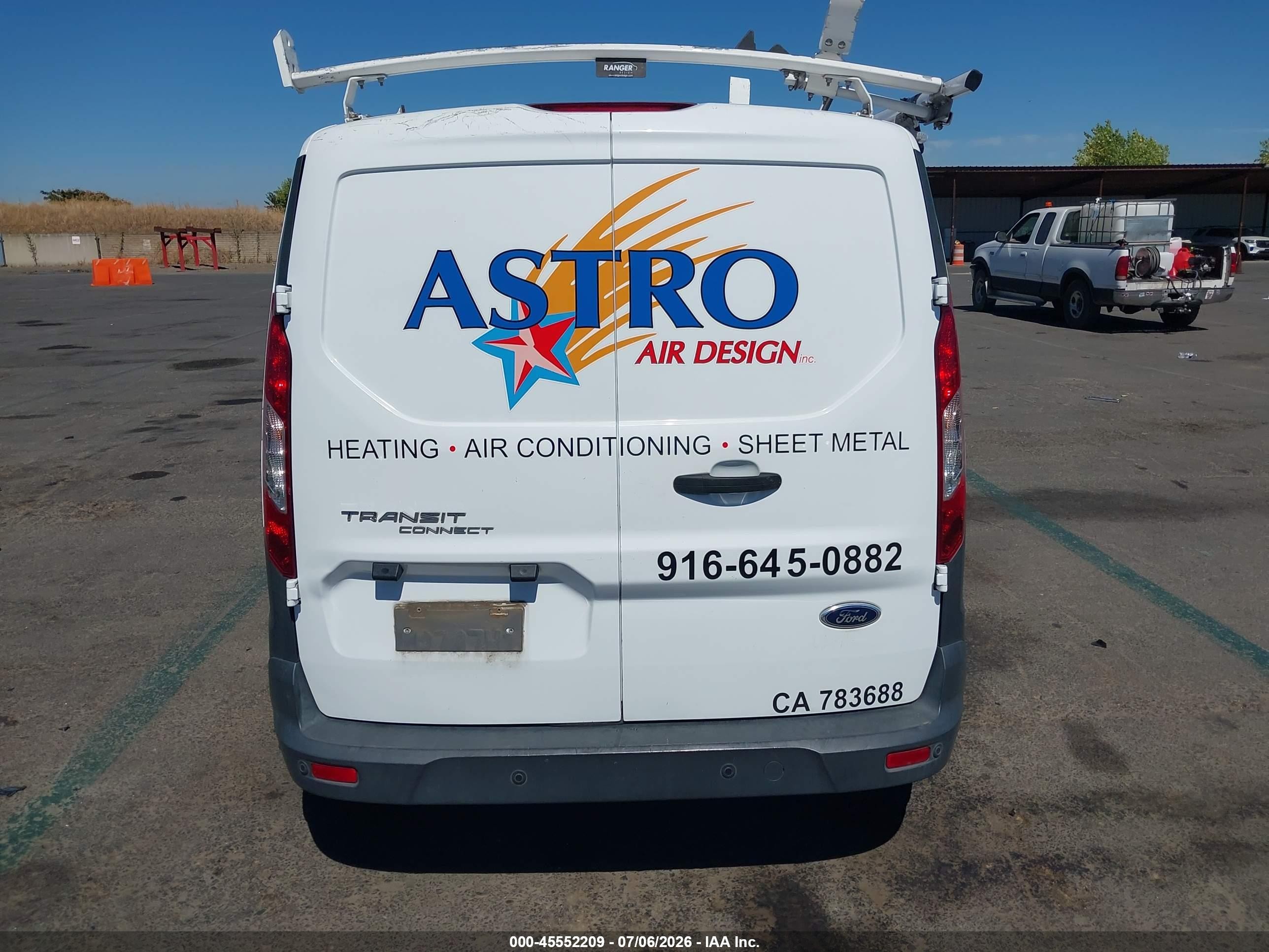 2015 Ford Transit Connect Xl White vin: NM0LS7E71F1228708